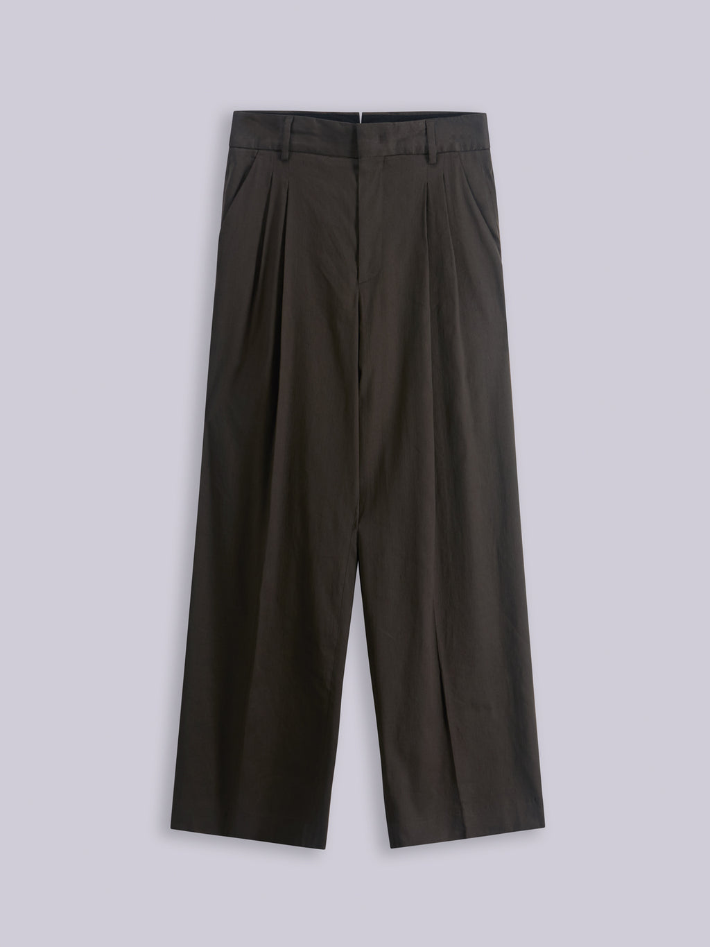 Pleated trousers