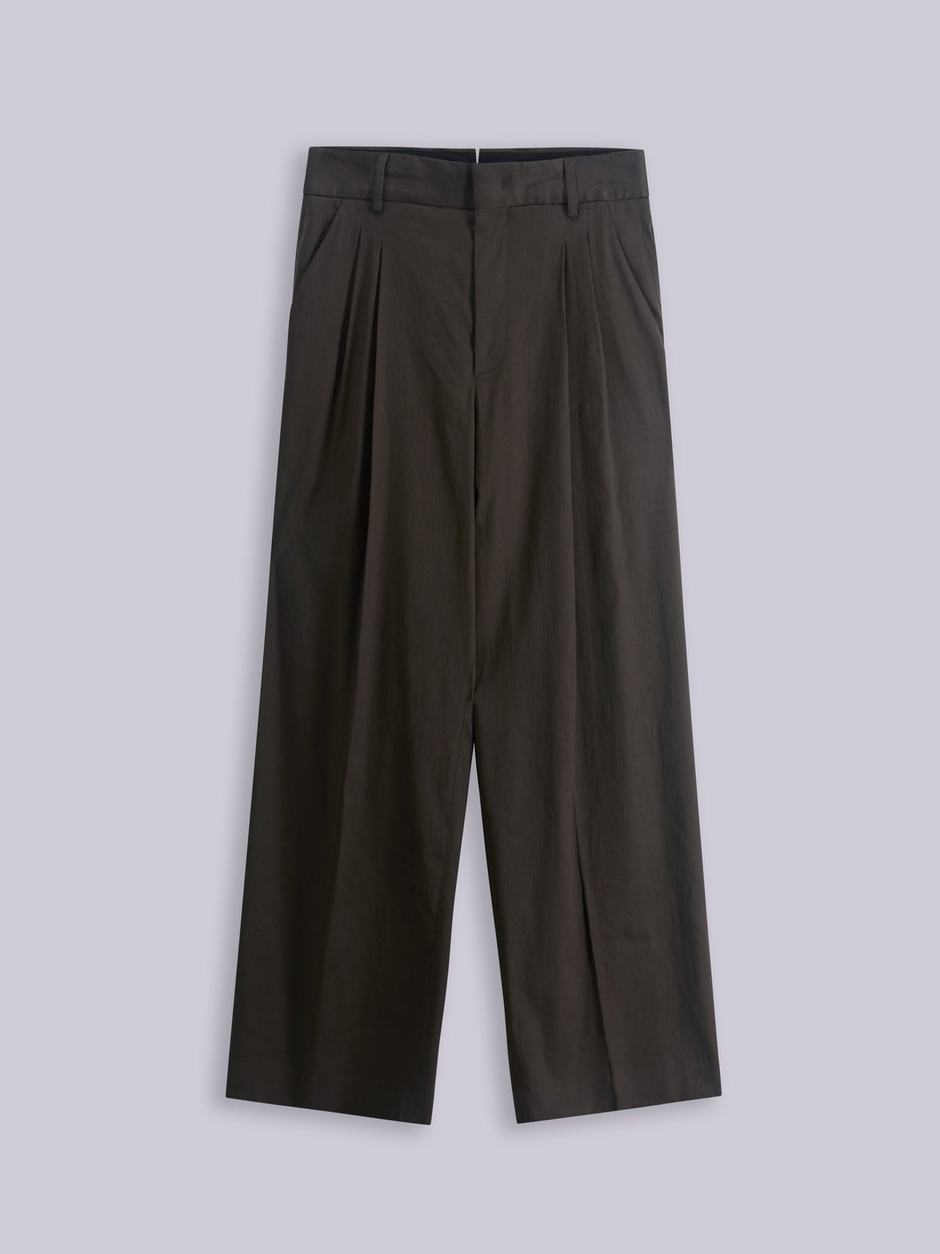 Pleated trousers
