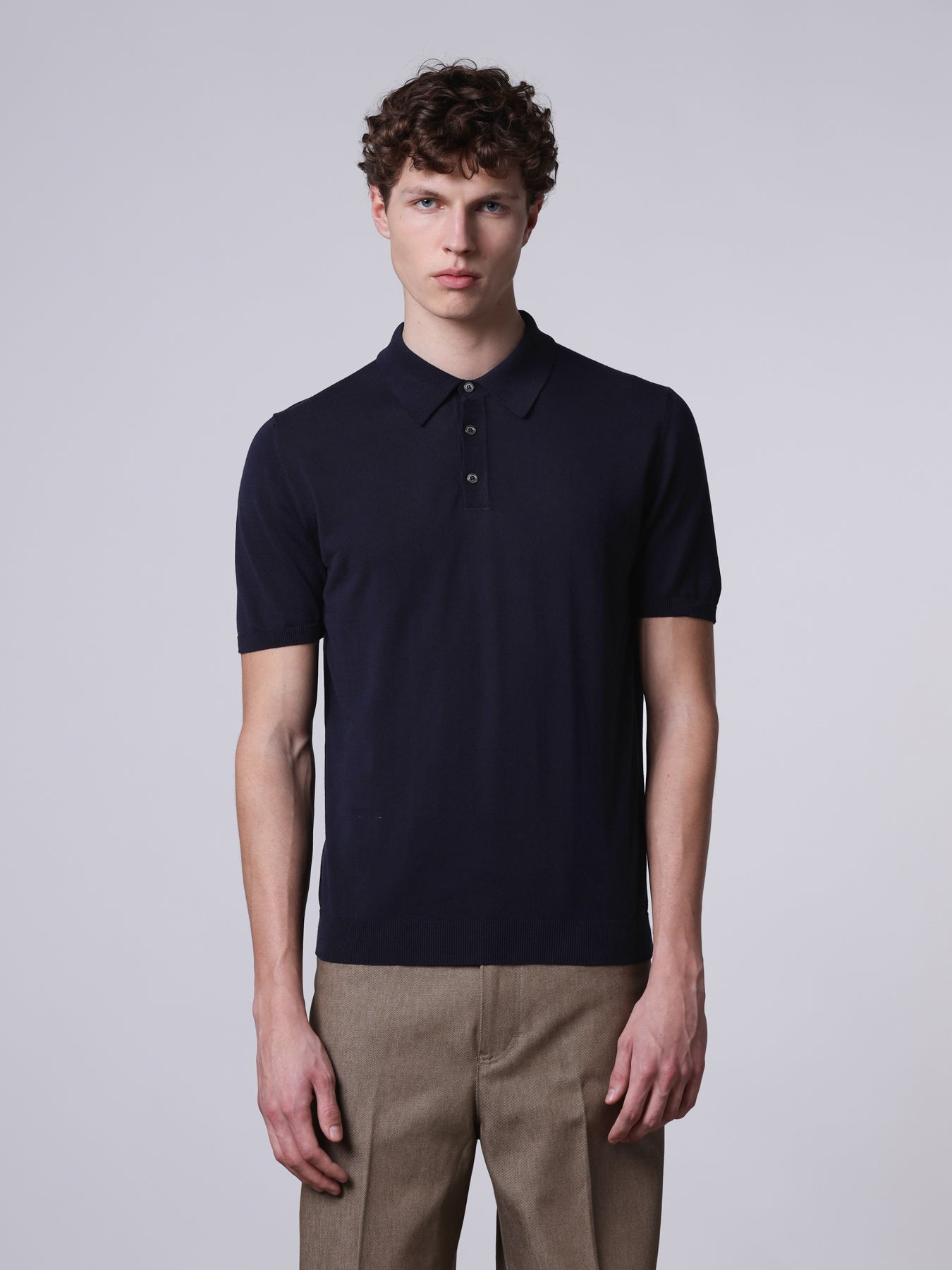 Cotton regular polo