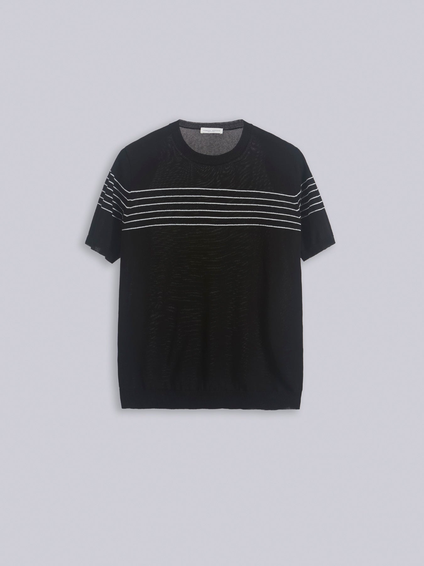 Detail stripe t-shirt