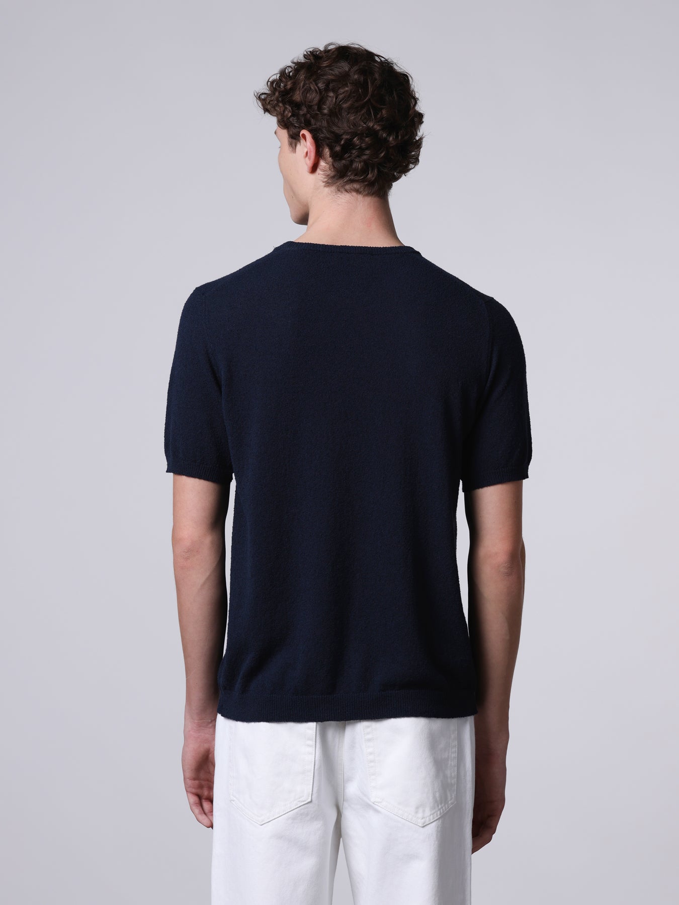 Spongy-texture t-shirt