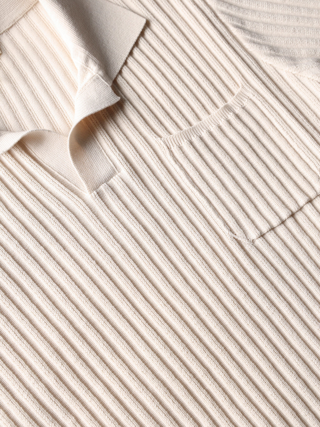 Ribbed polo