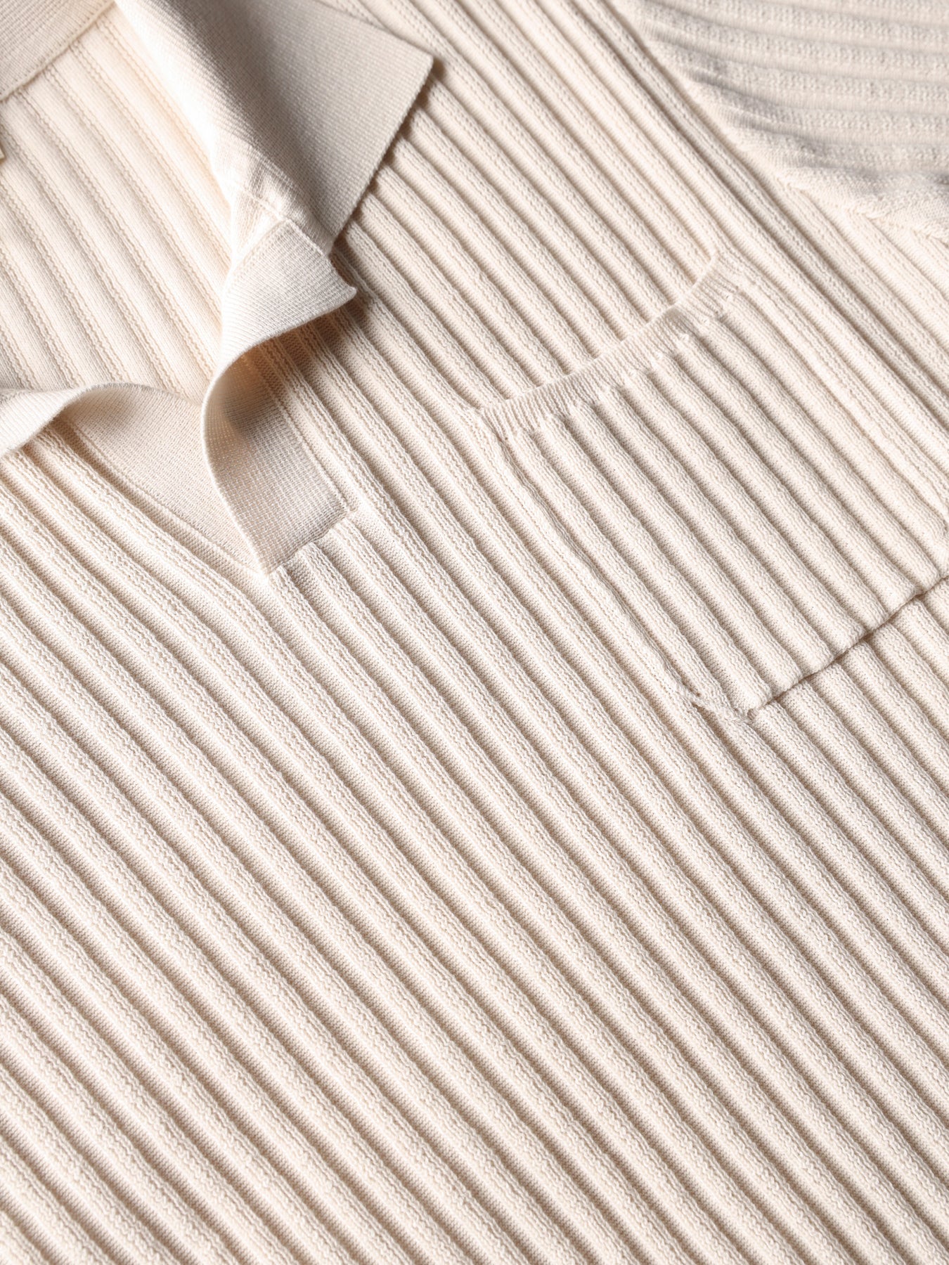 Ribbed polo