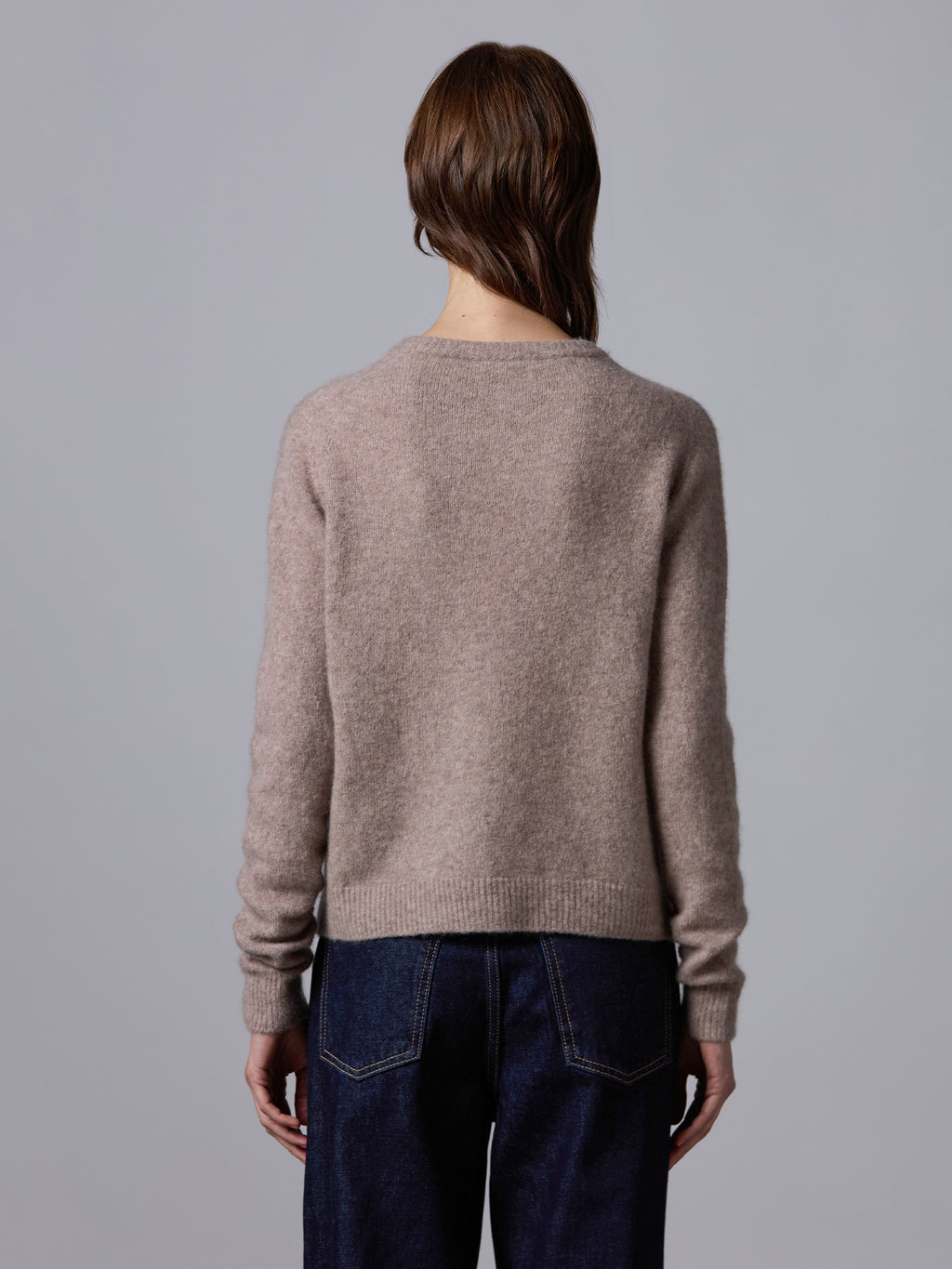 Cashmere and silk sweater