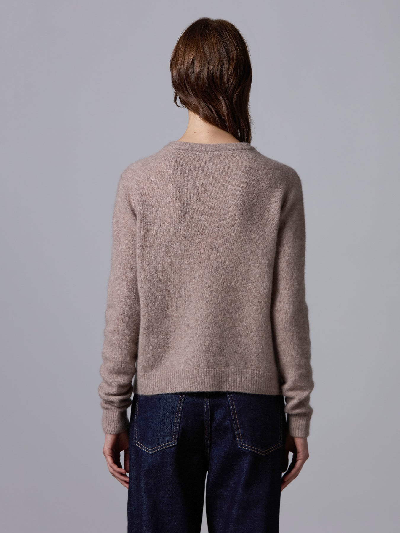 Cashmere and silk sweater