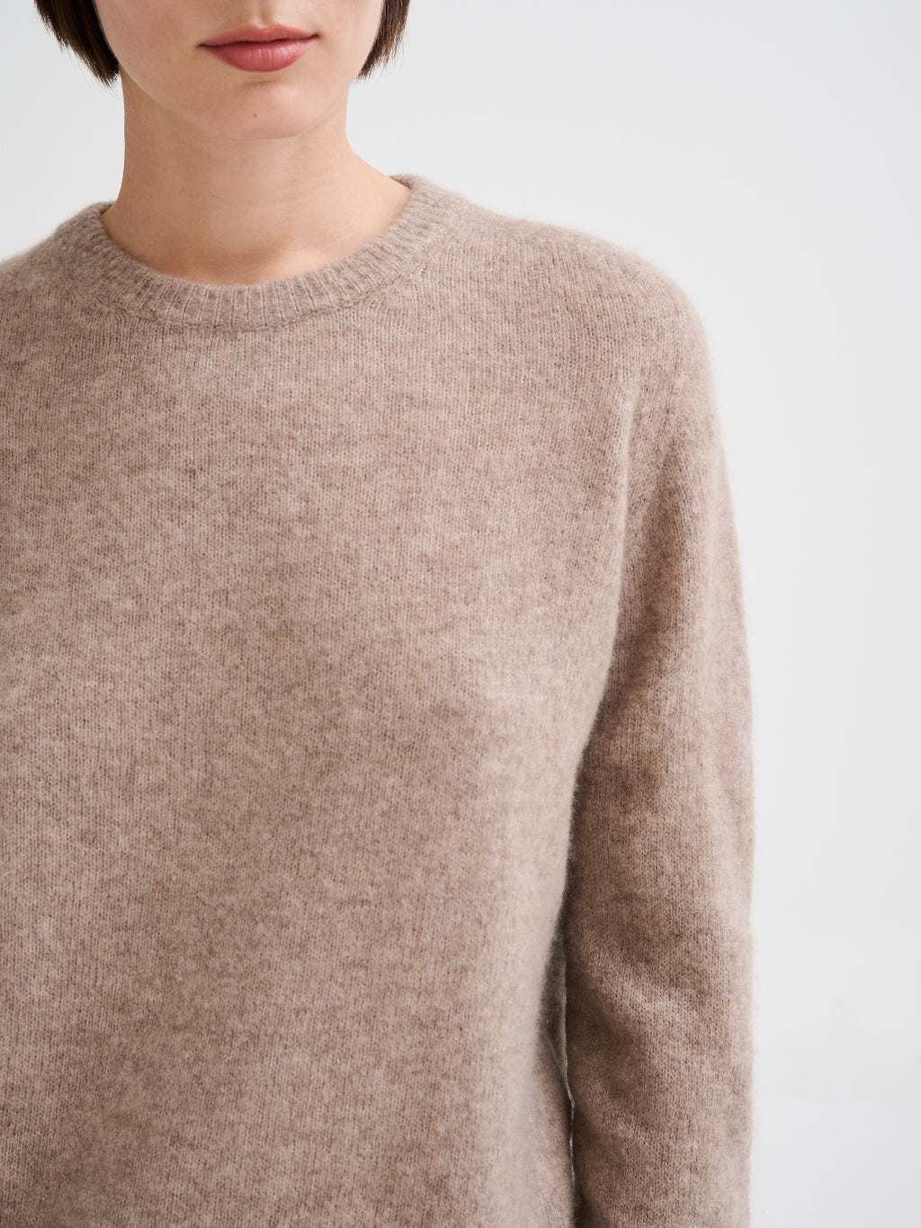 Cashmere and silk sweater