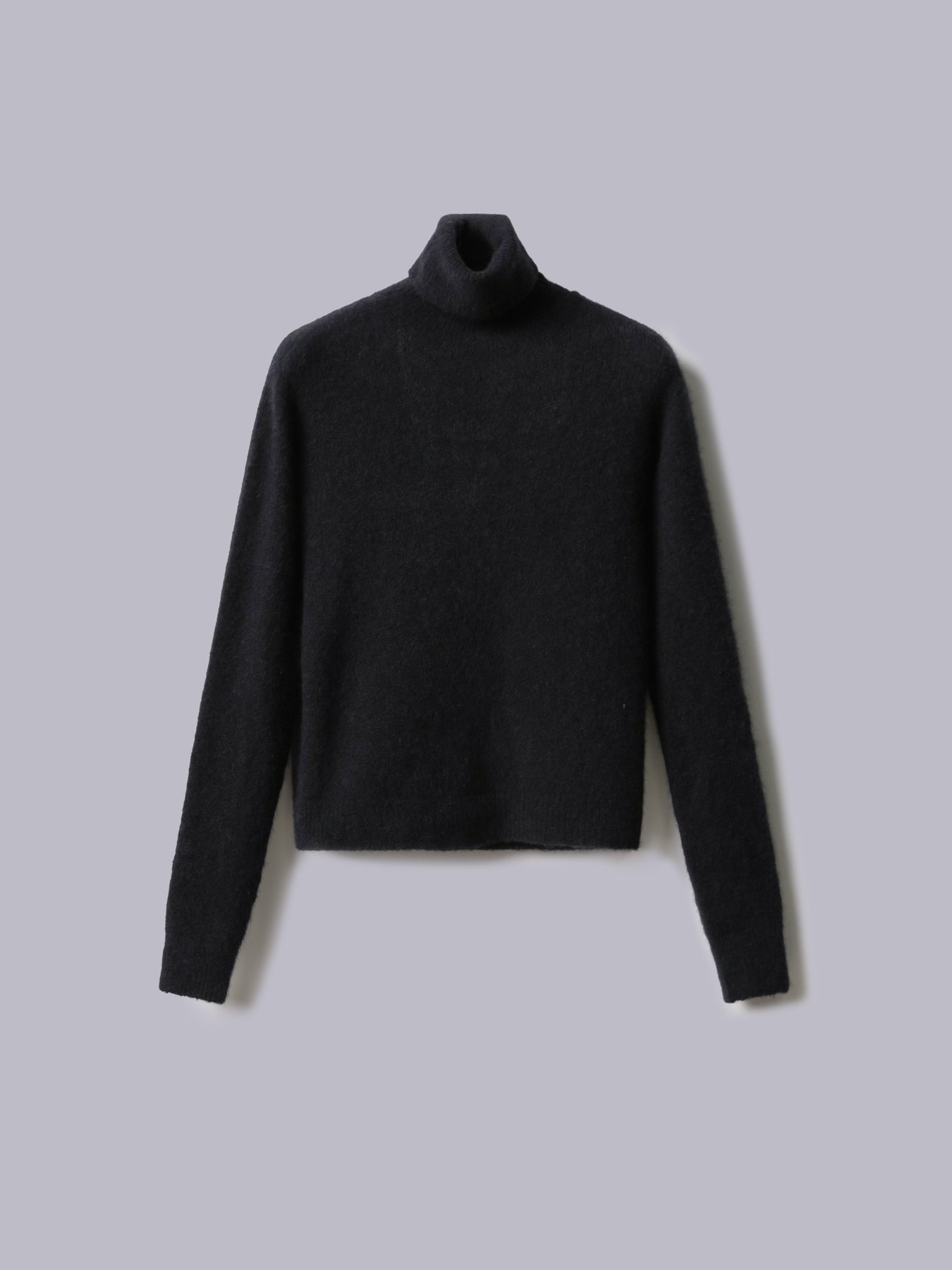 Cashmere and silk turtleneck