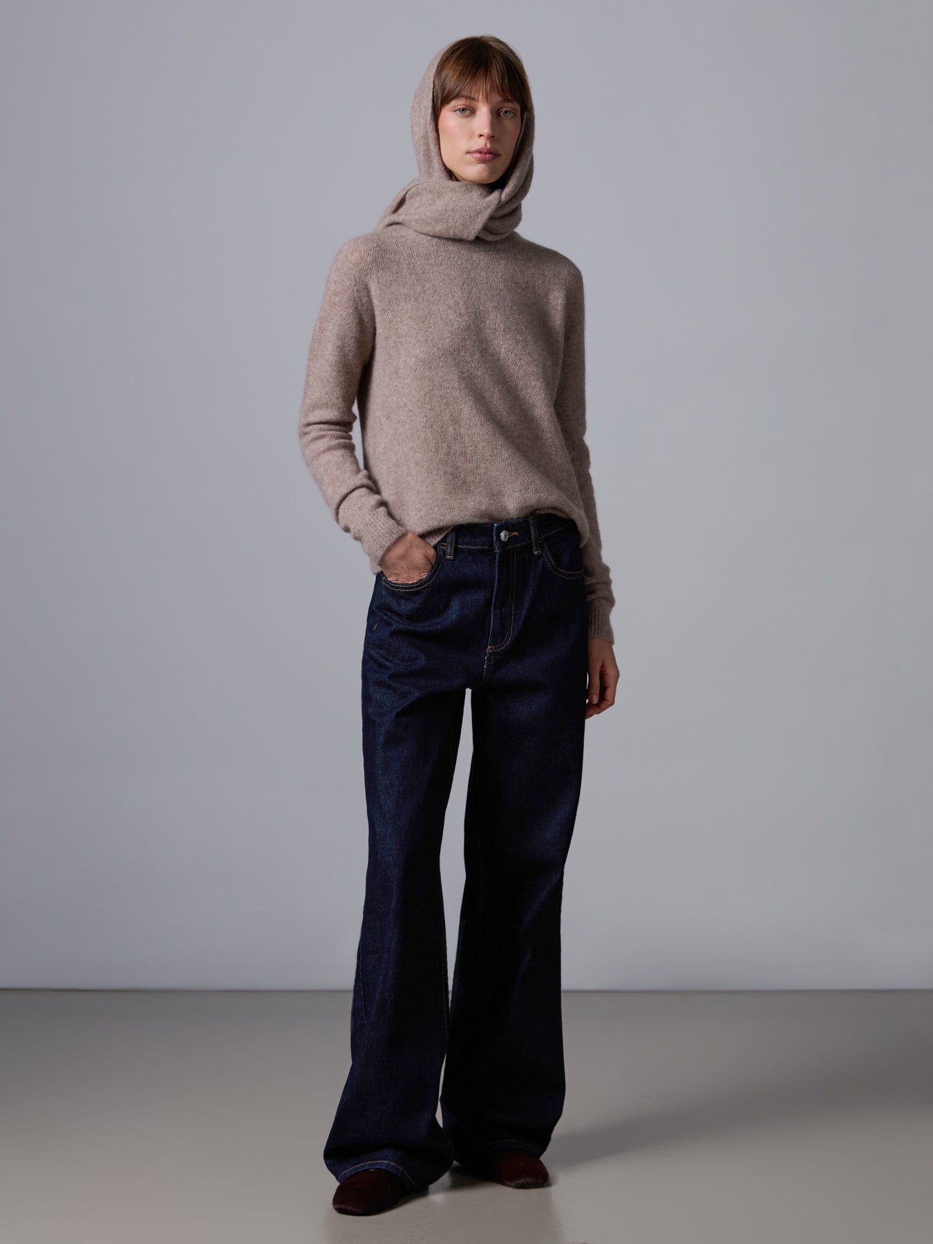 Cashmere and silk bandana