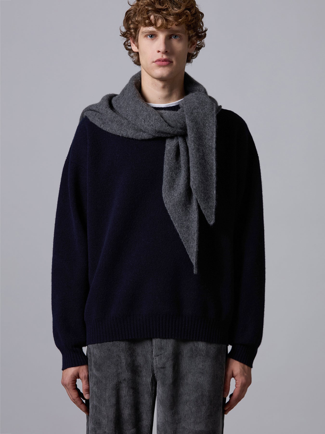 Cashmere and silk bandana