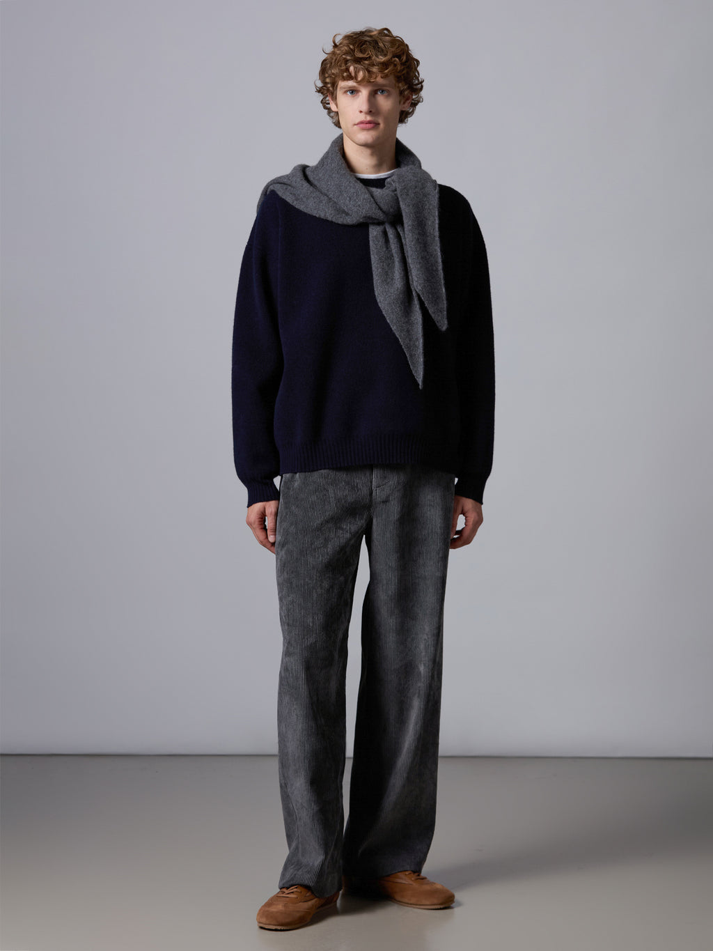 Cashmere and silk bandana