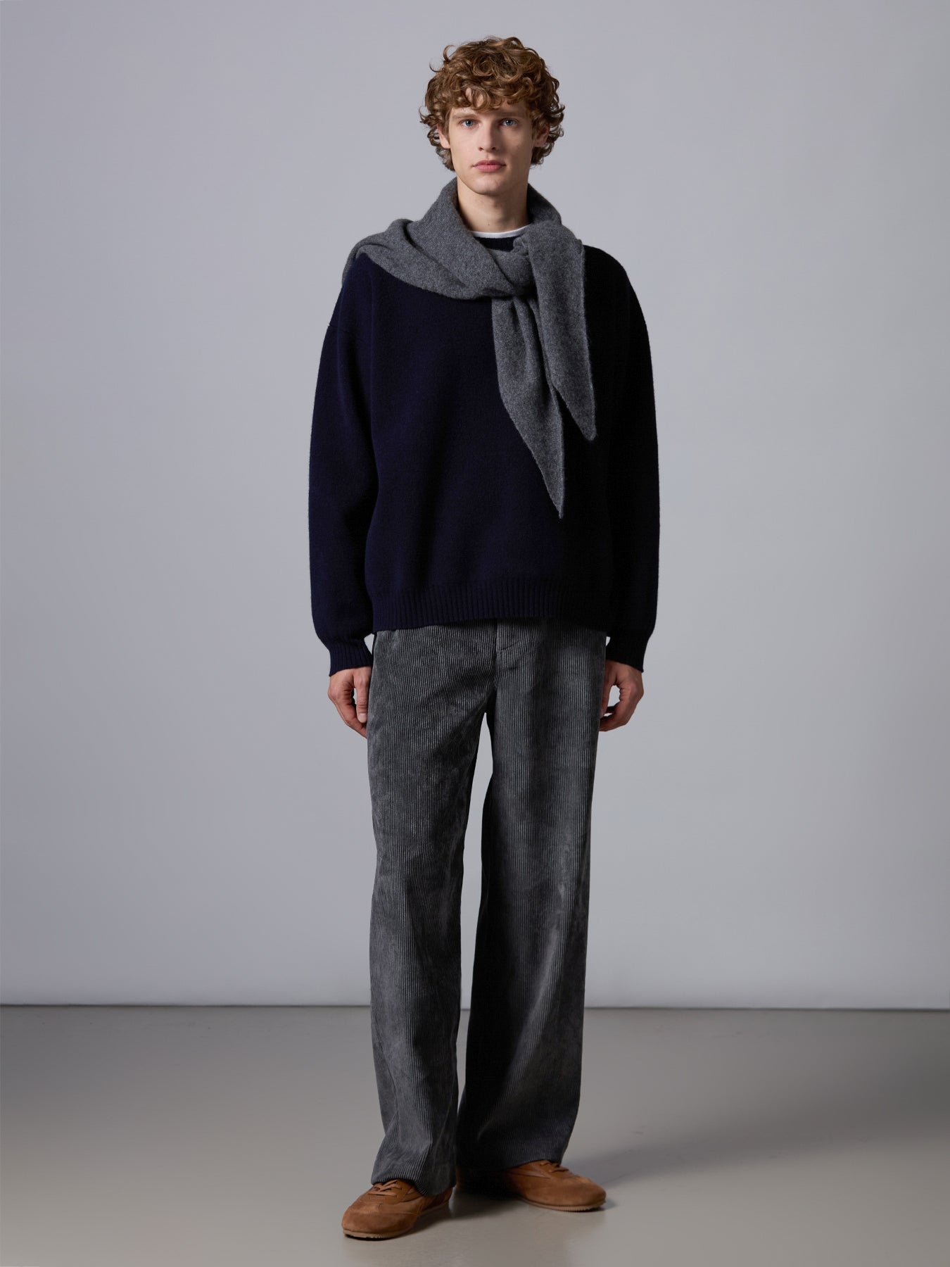 Cashmere and silk bandana