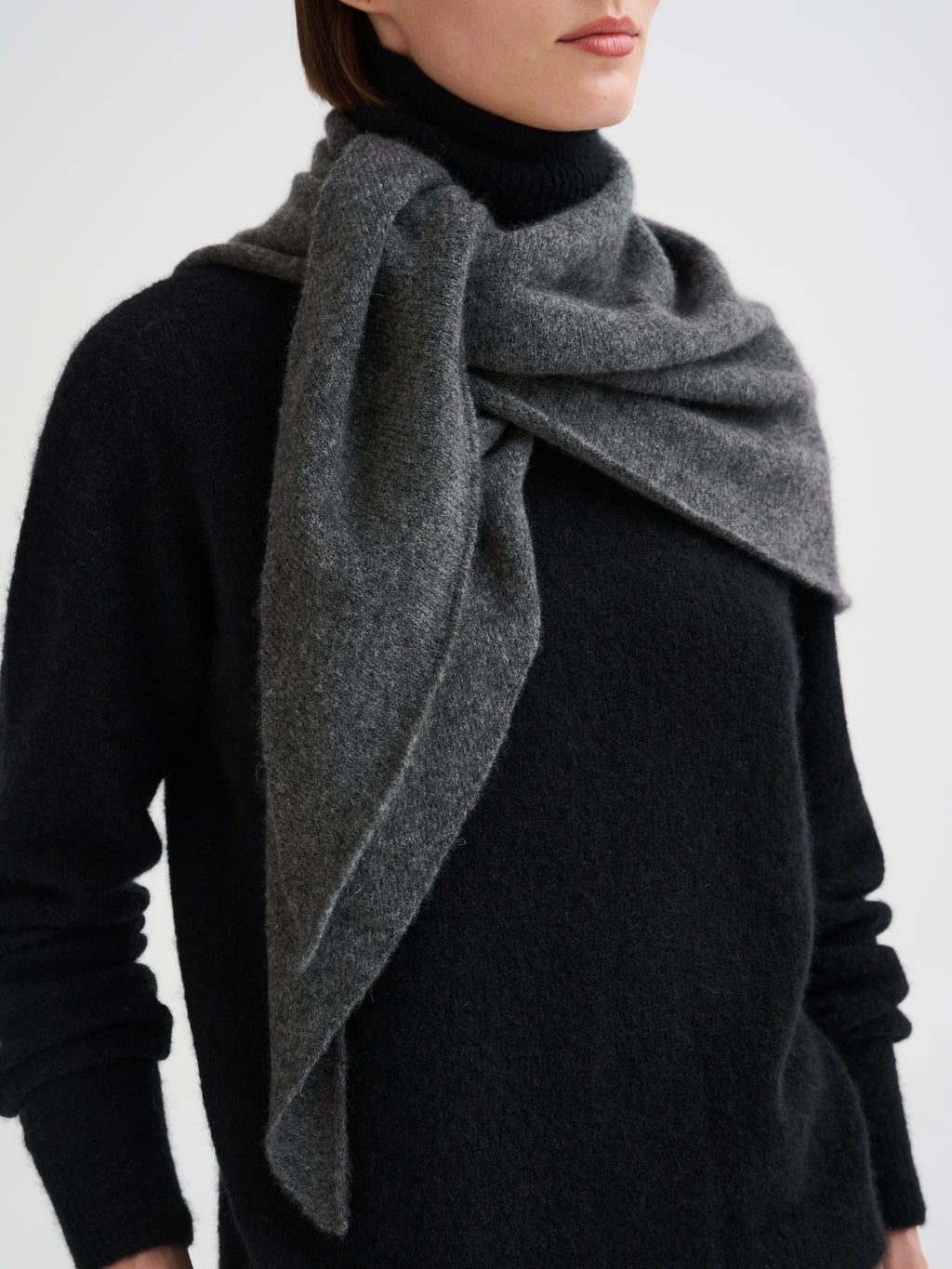 Cashmere and silk bandana