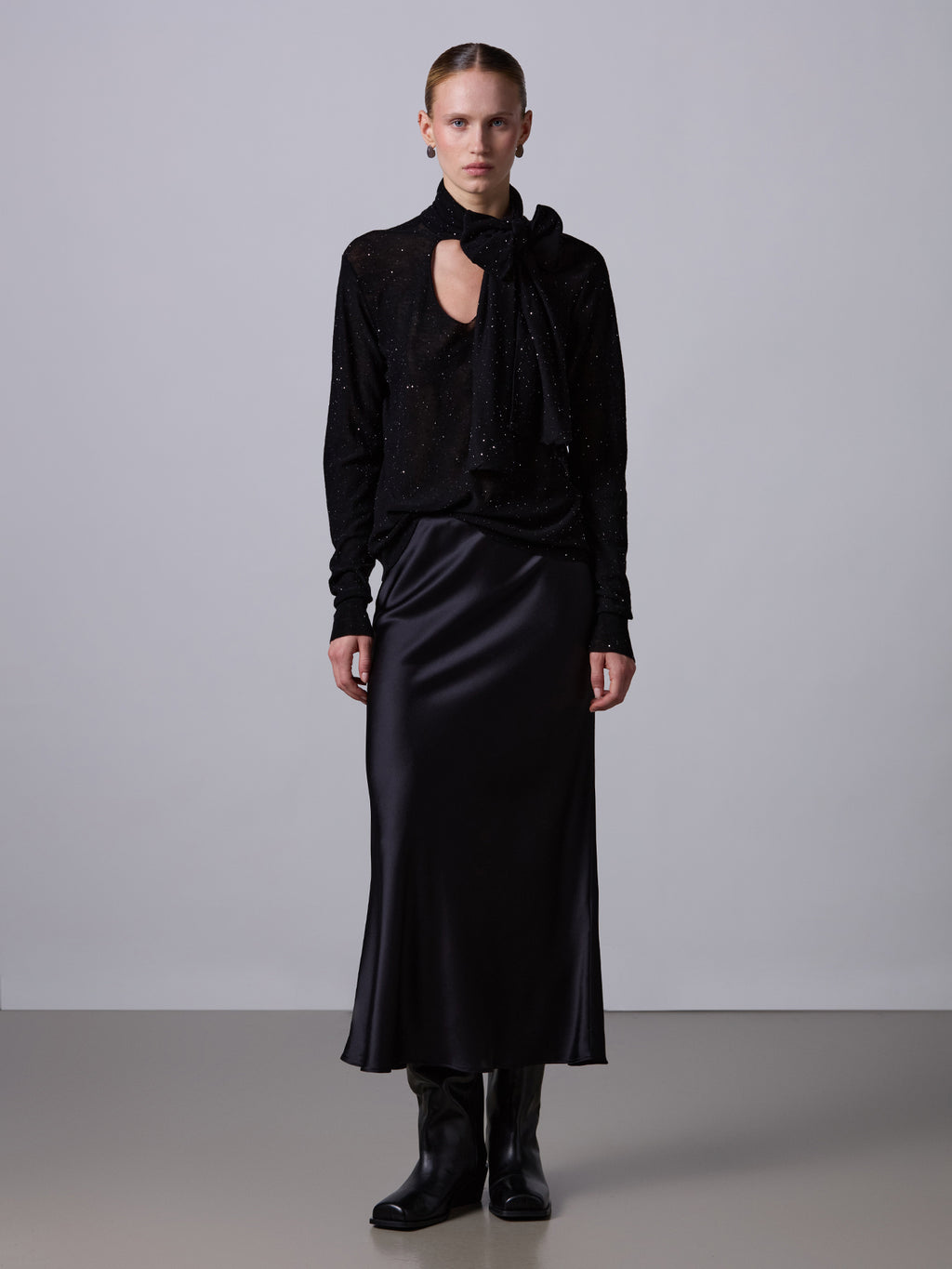 Silk skirt