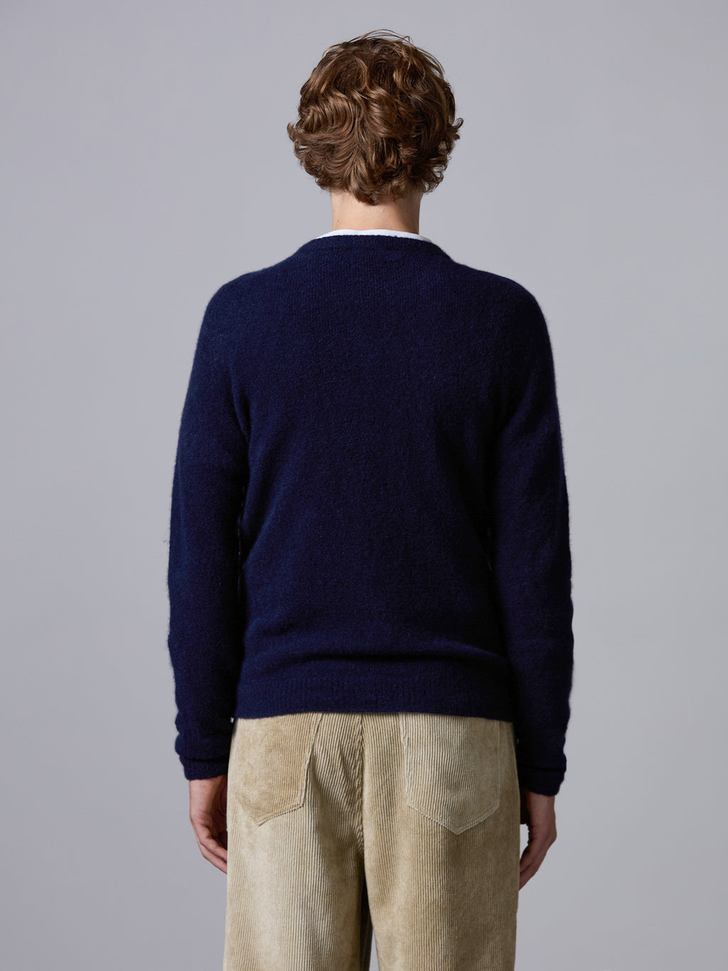 Cashmere and silk sweater