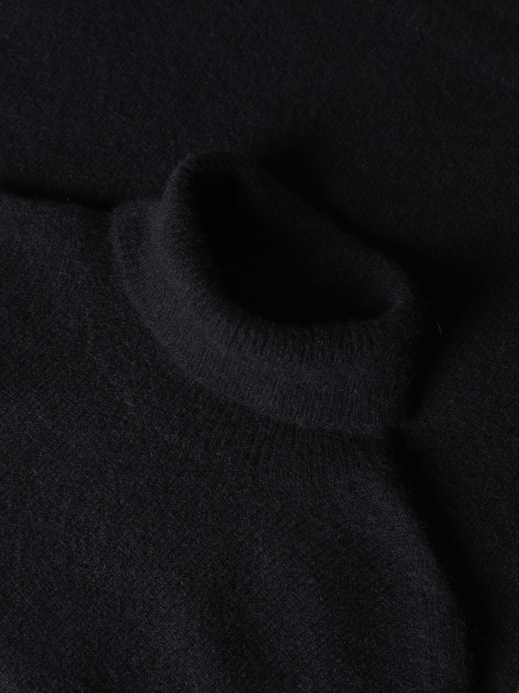 Cashmere and silk turtleneck