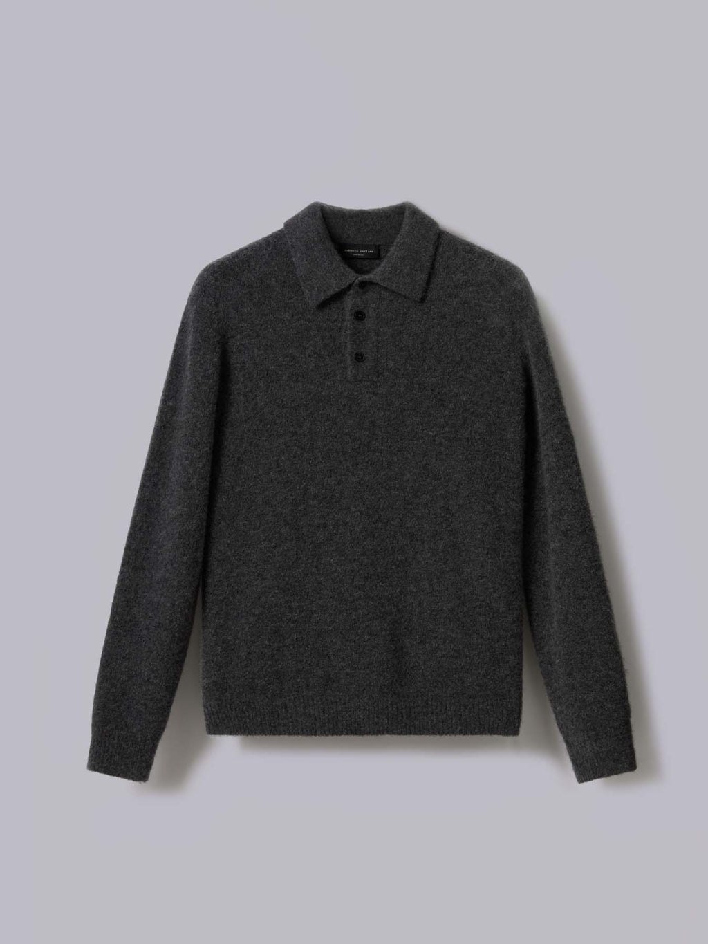 Cashmere and silk polo