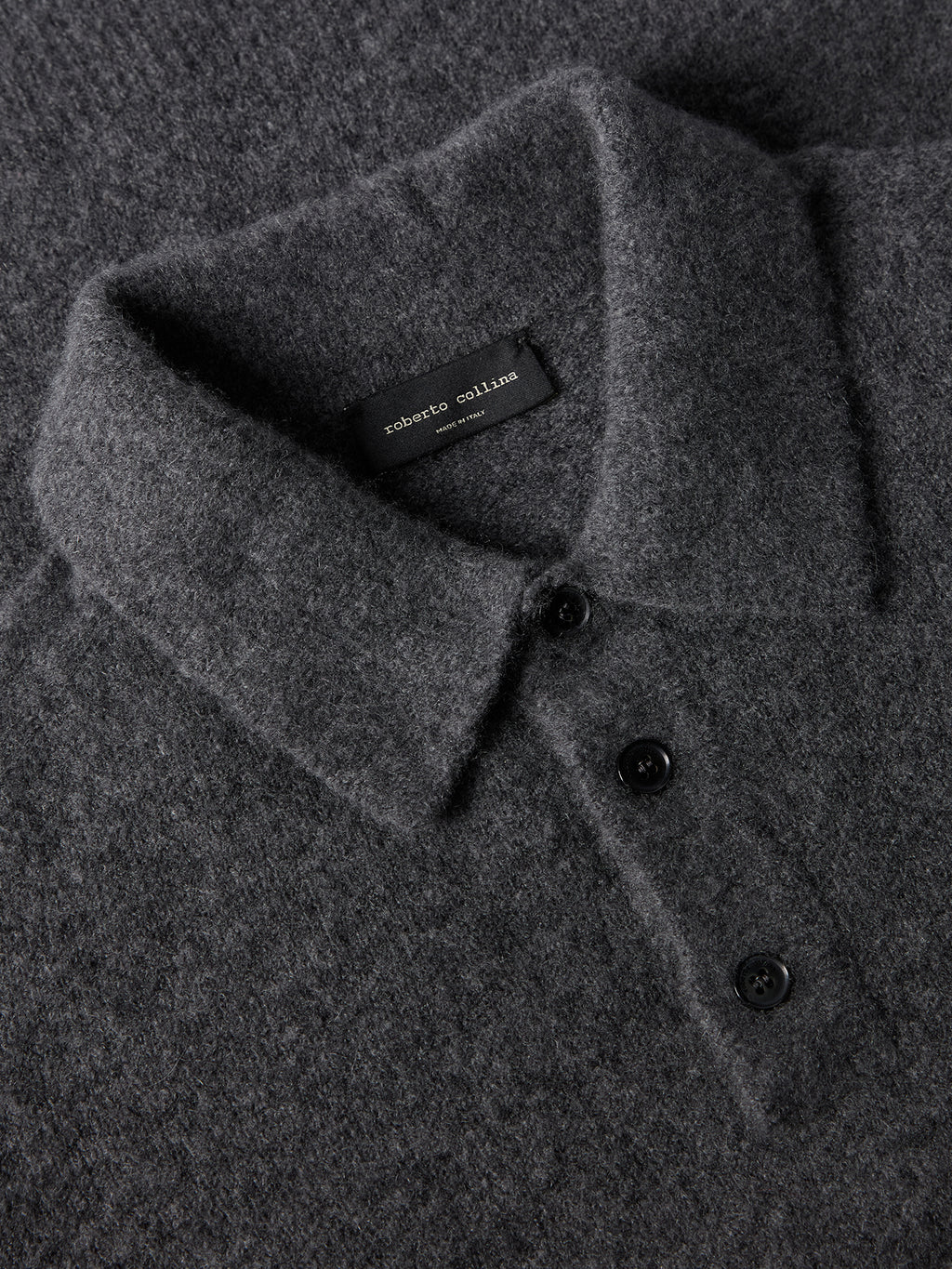 Cashmere and silk polo