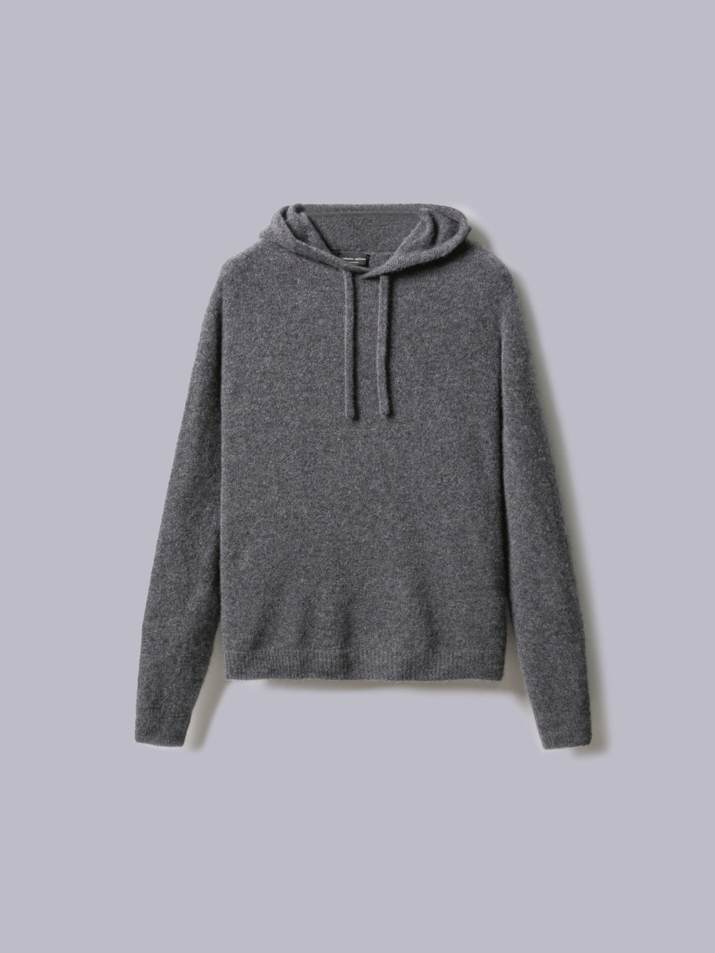 Cashmere and silk hoodie