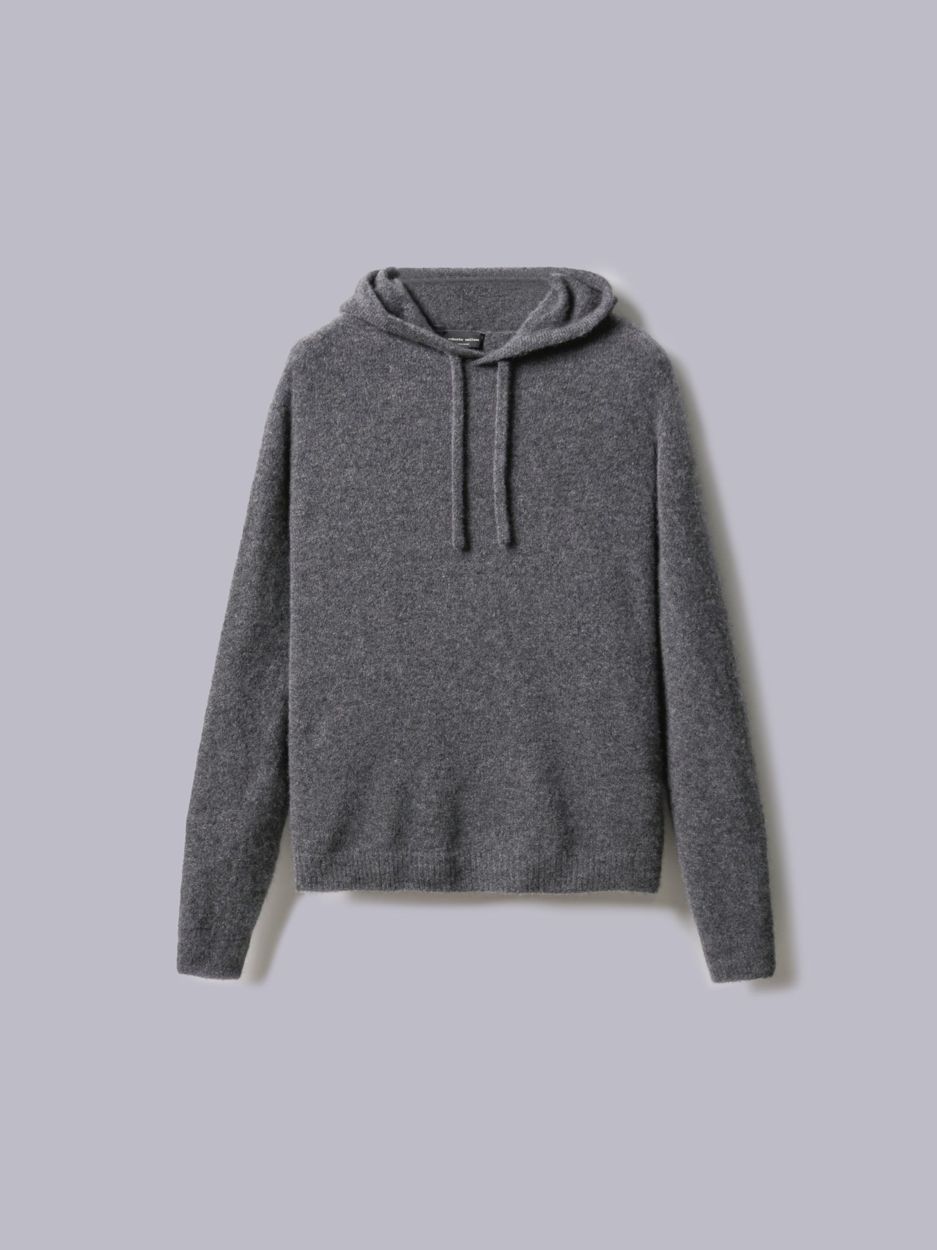 Cashmere and silk hoodie
