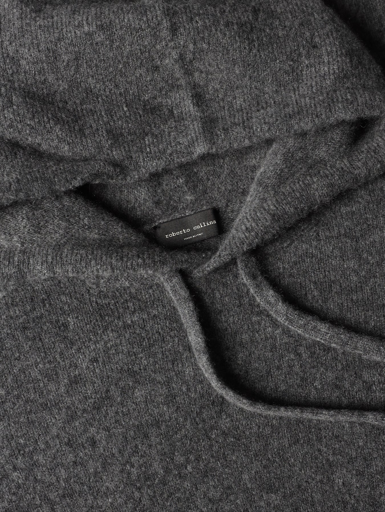 Cashmere and silk hoodie