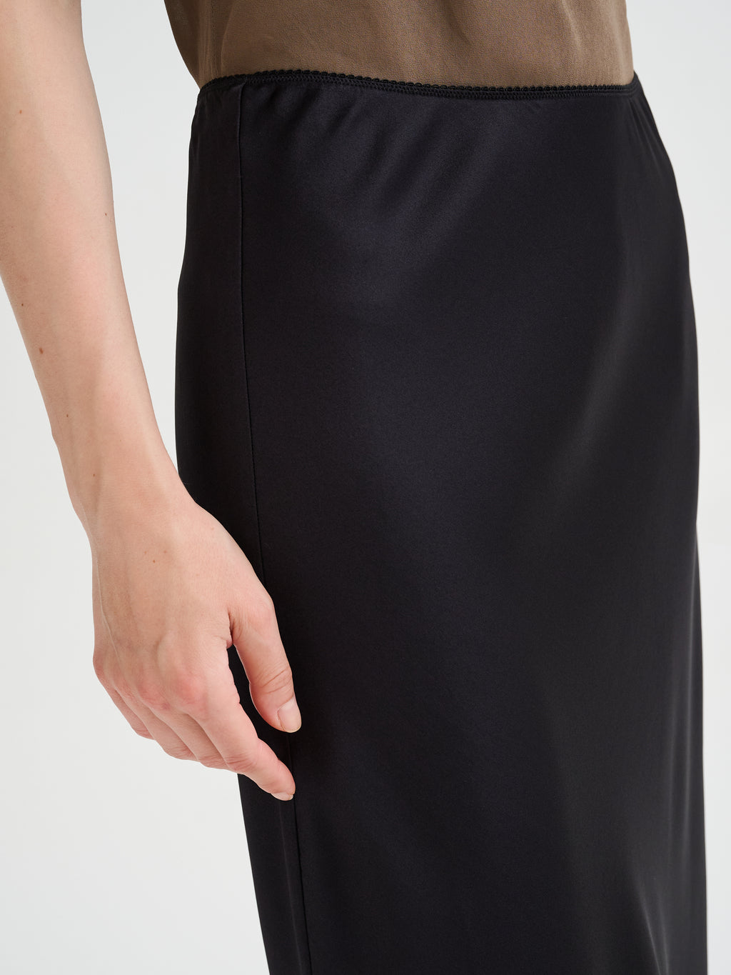 Silk skirt