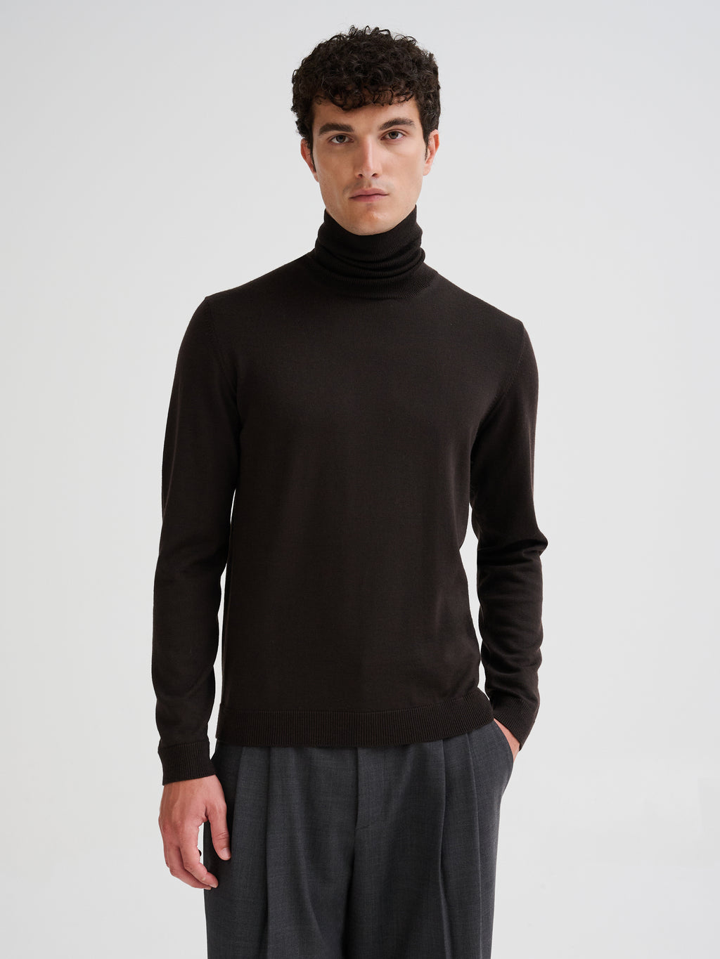 Merino wool turtleneck