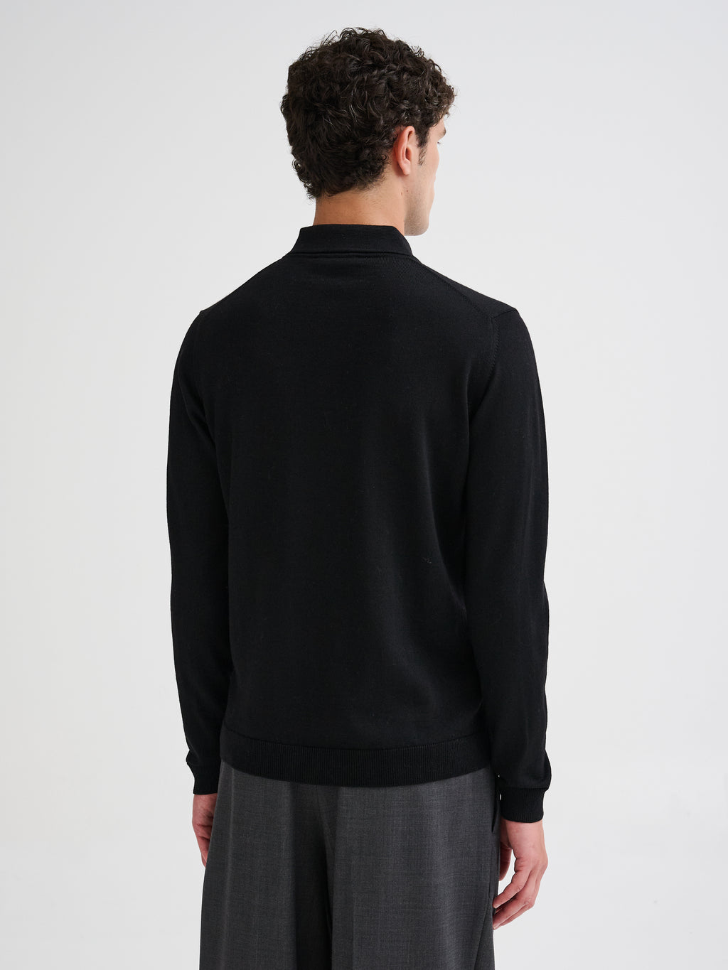 Merino wool polo