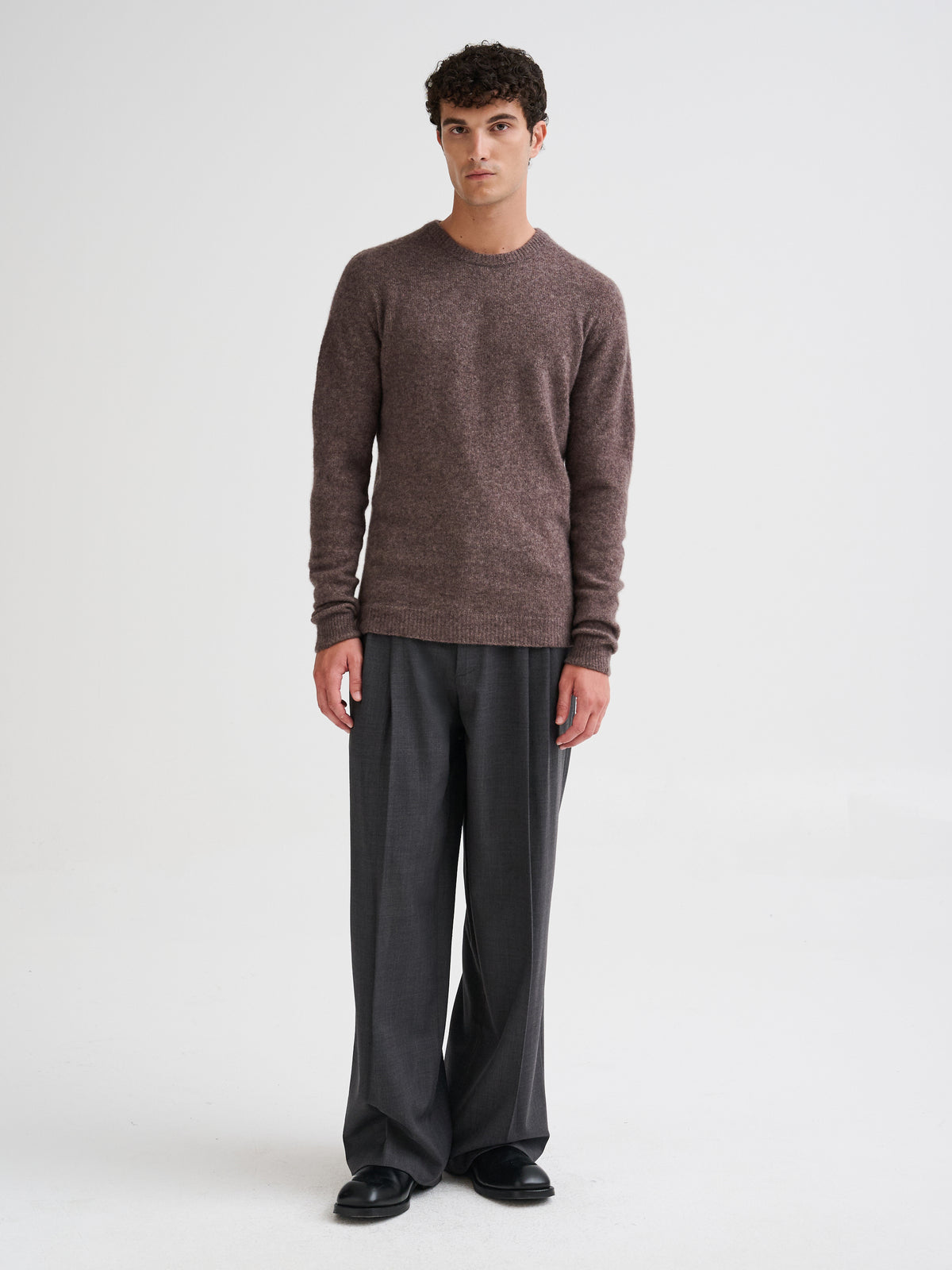 Cashmere and silk sweater