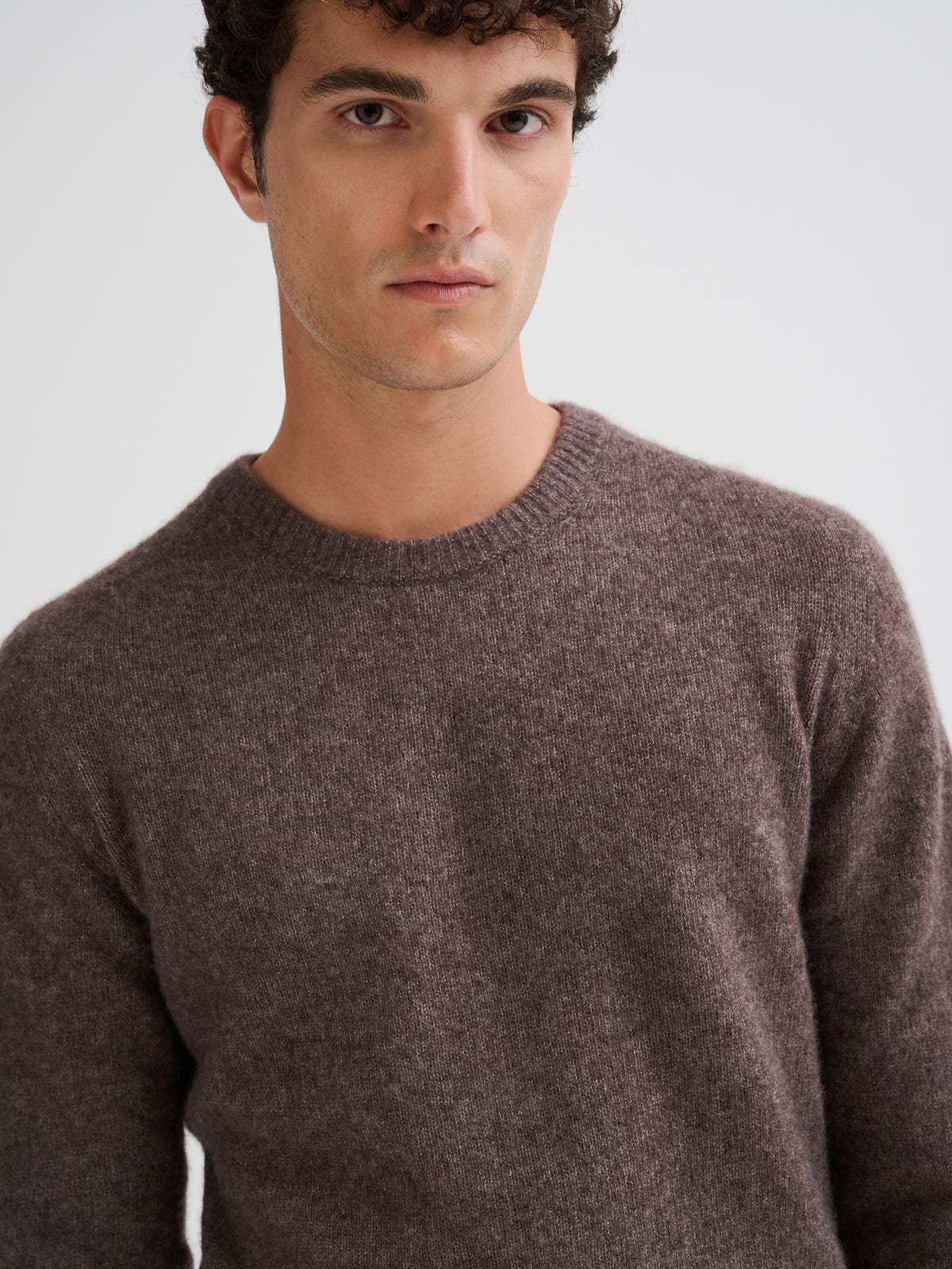 Cashmere and silk sweater
