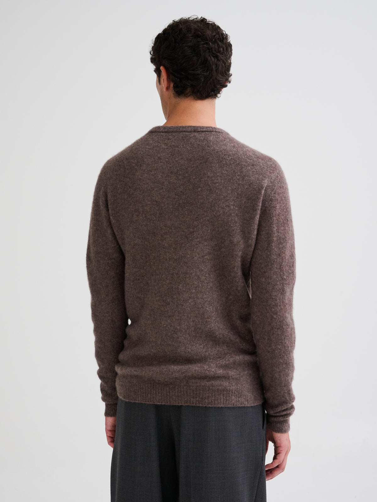 Cashmere and silk sweater