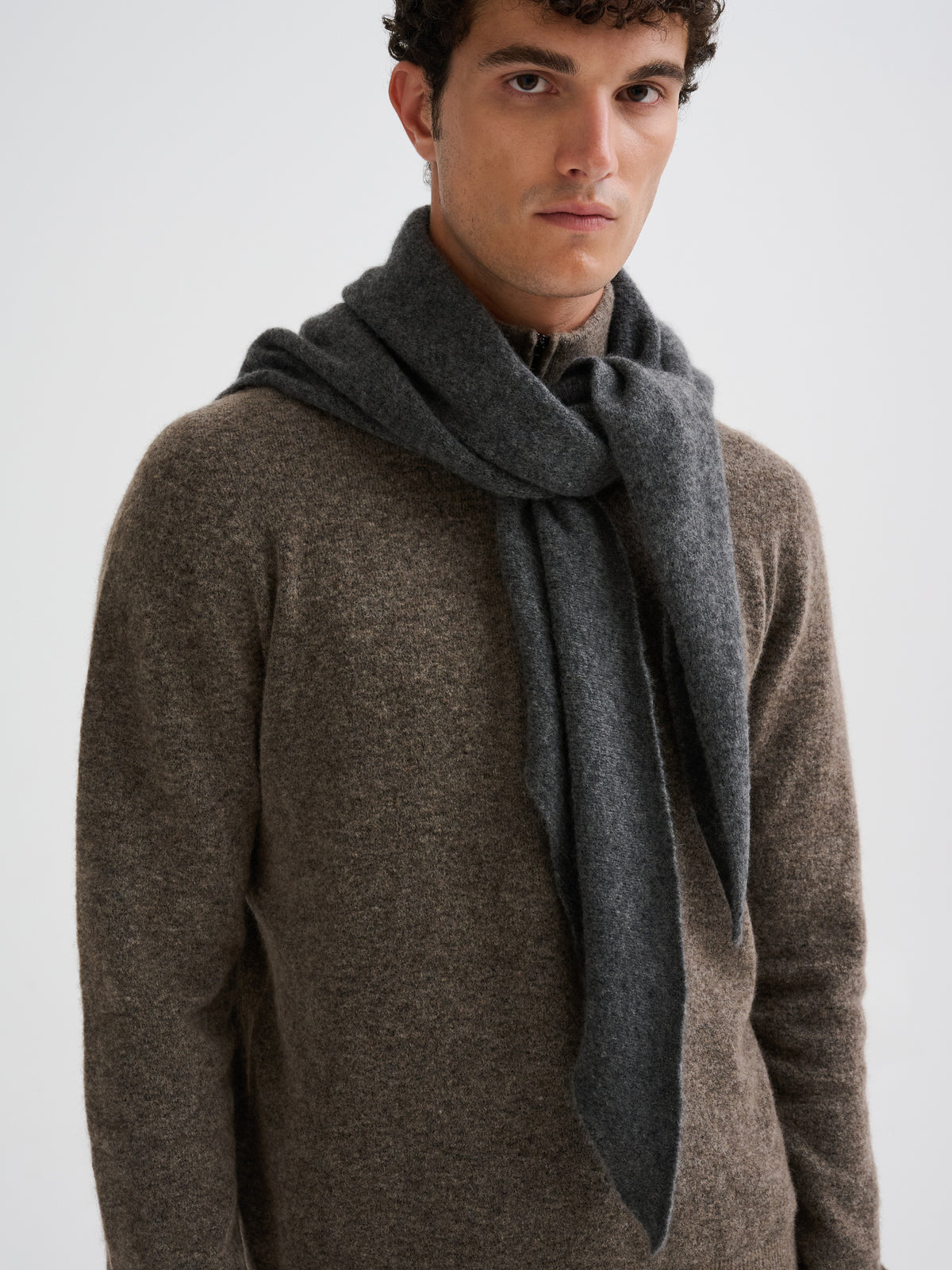 Cashmere and silk bandana