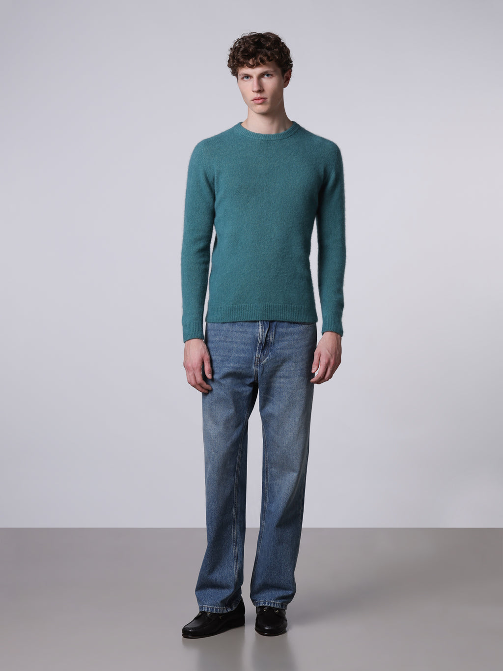 Cashmere and silk sweater