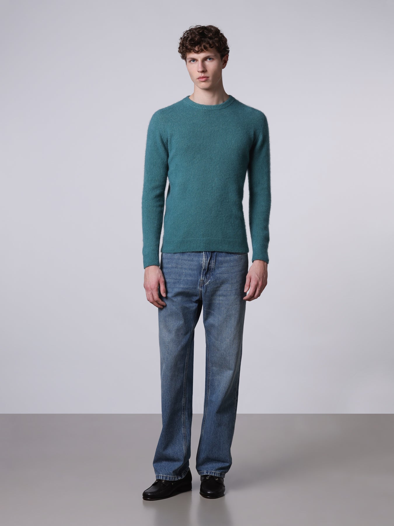 Cashmere and silk sweater