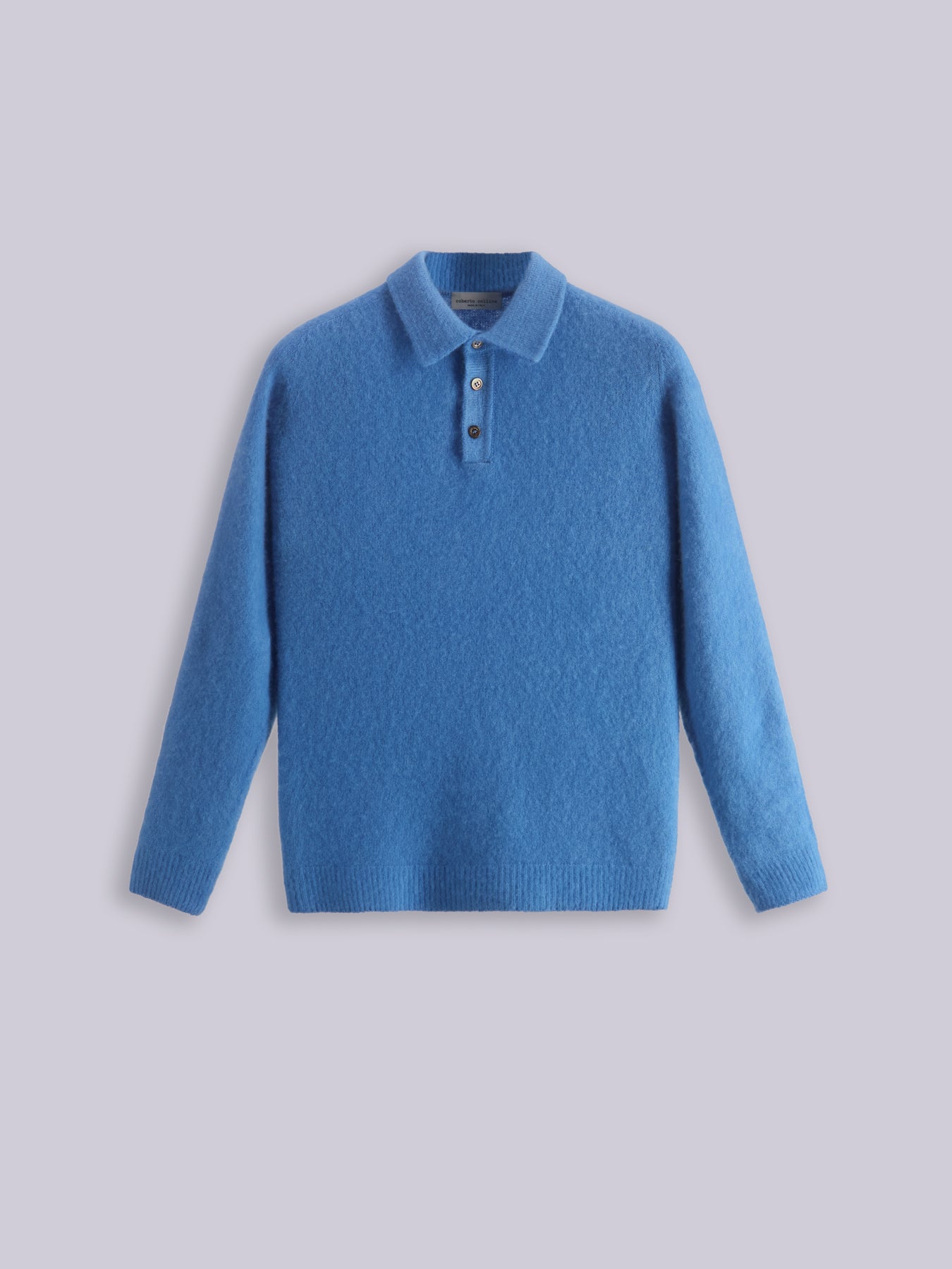 Cashmere and silk polo