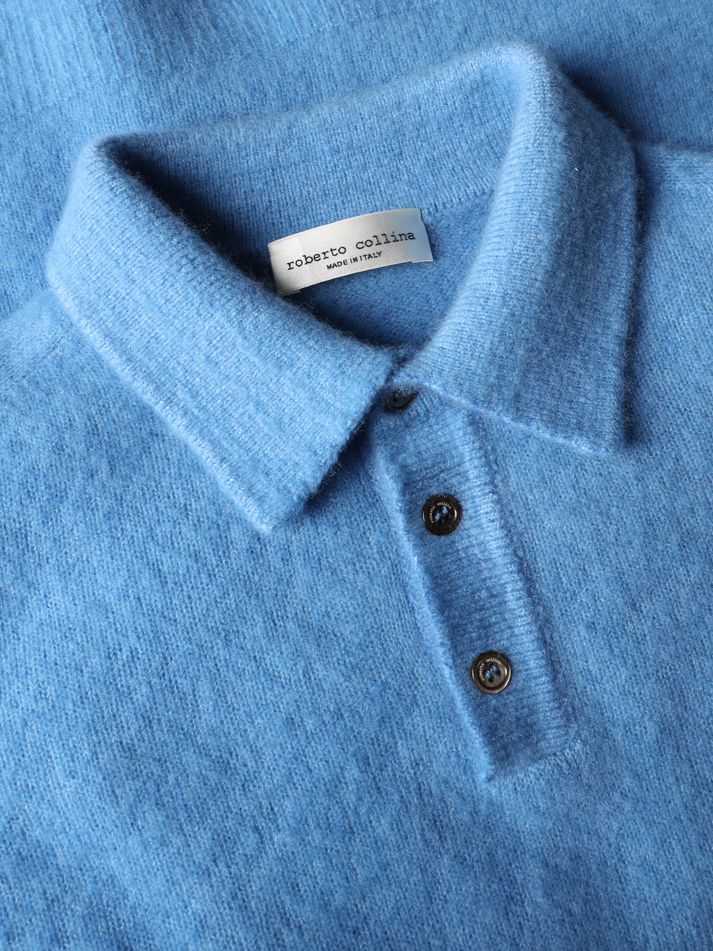 Cashmere and silk polo