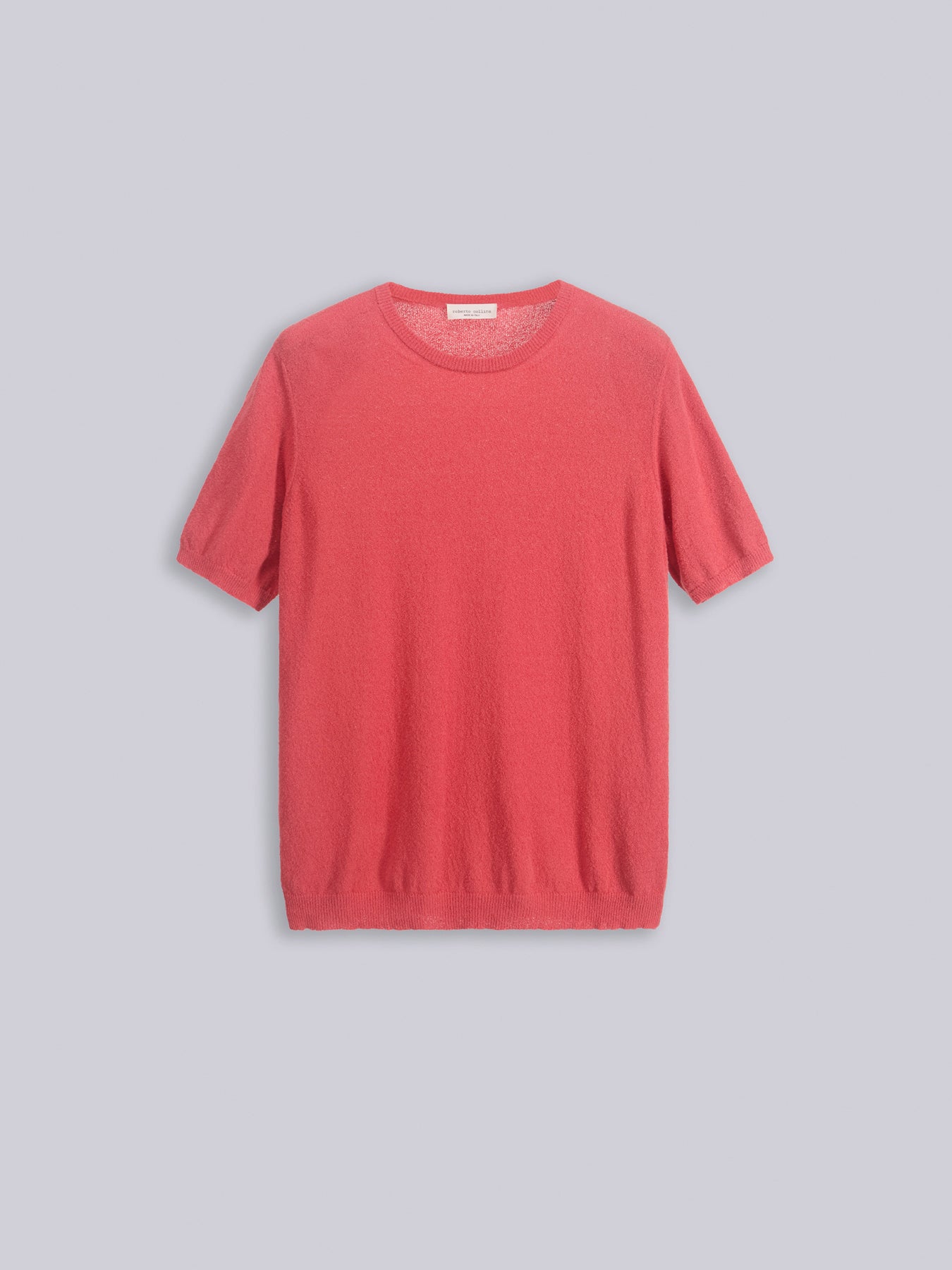 Spongy-texture t-shirt