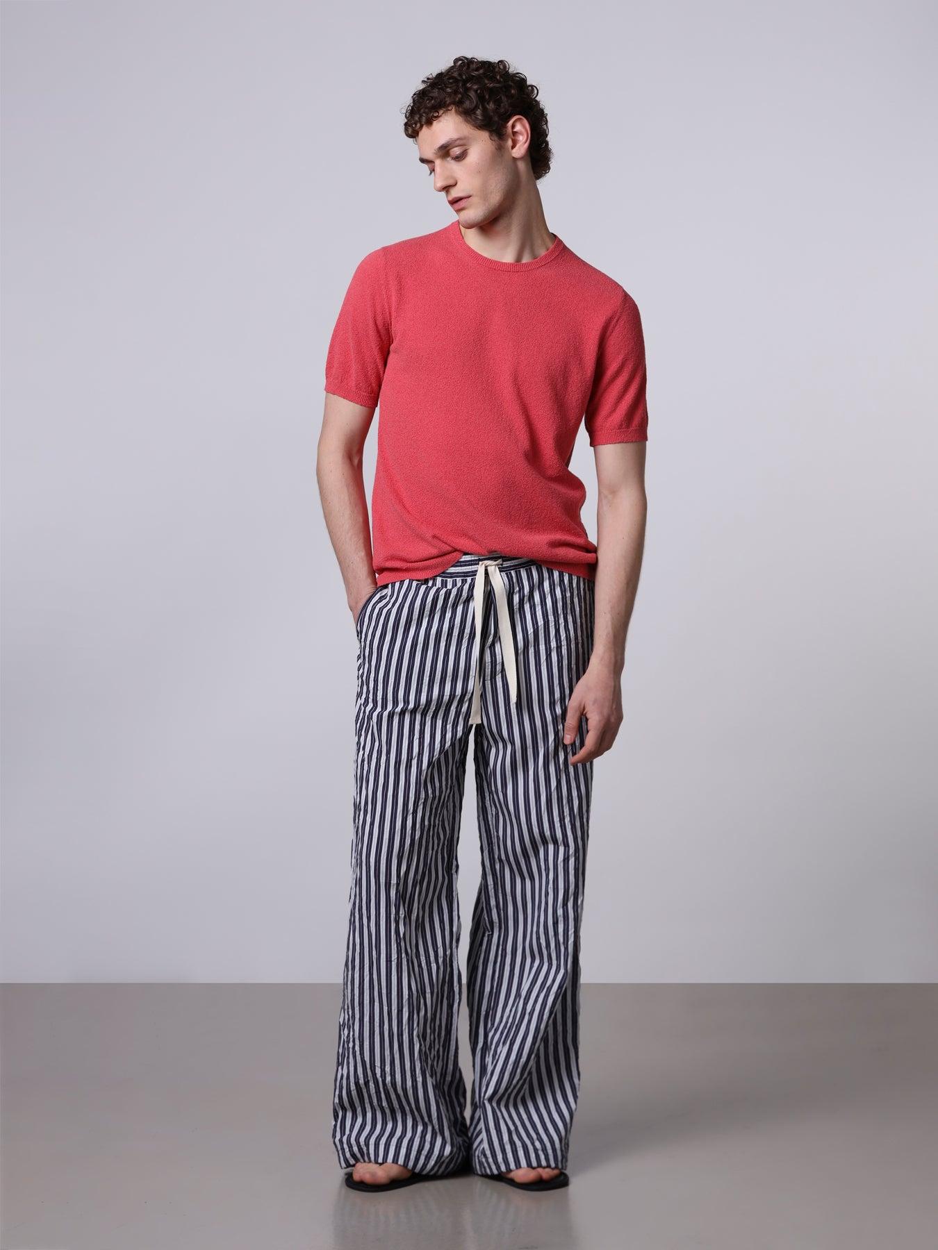 Spongy-texture t-shirt