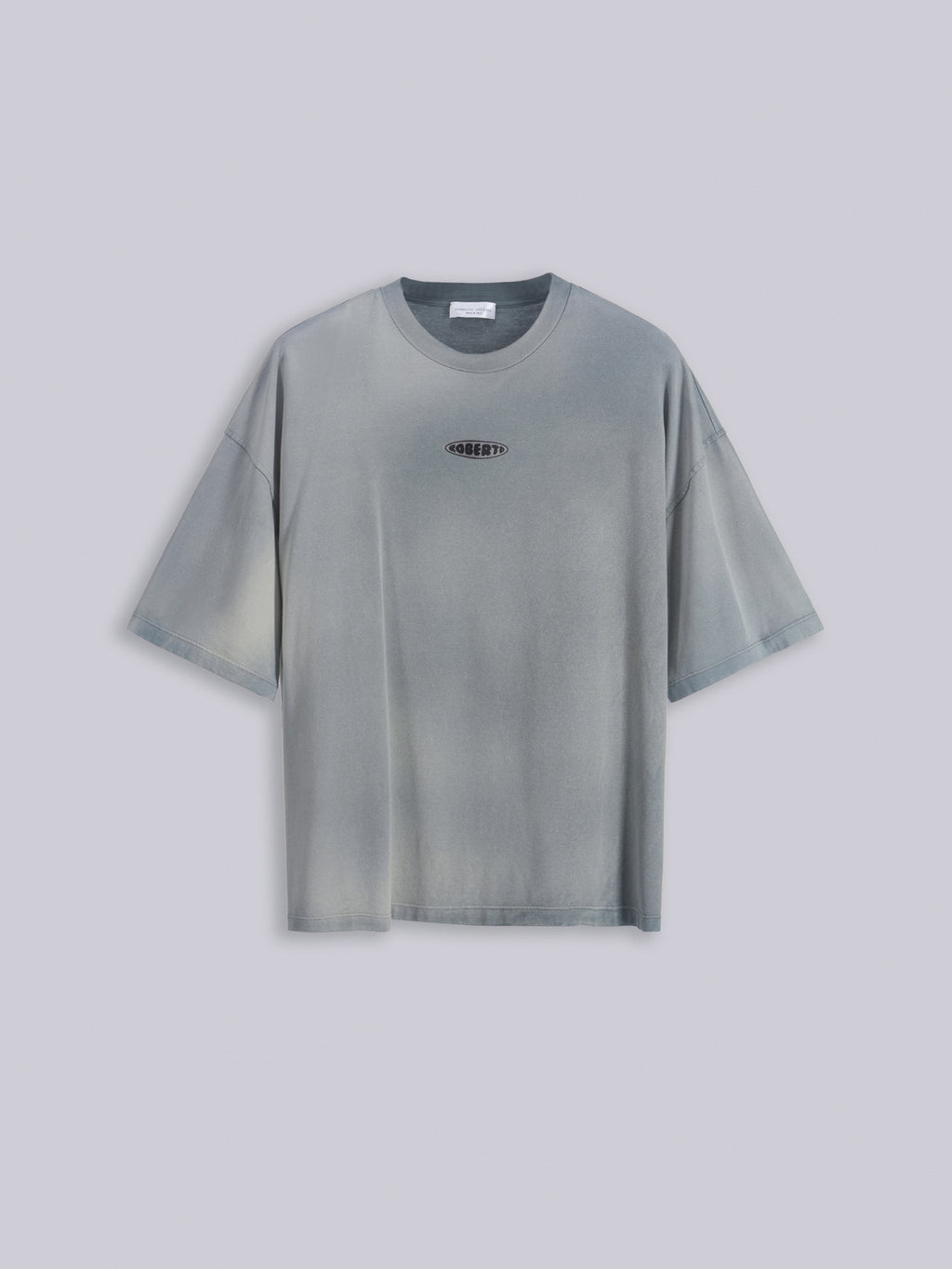 Hand treated t-shirt