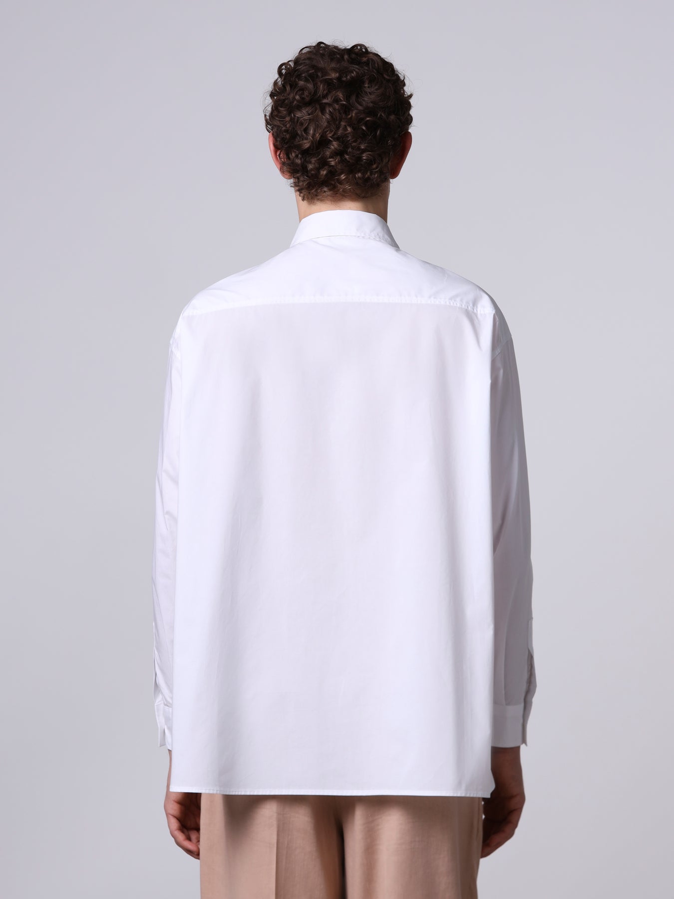 Oversized shirt with pocket