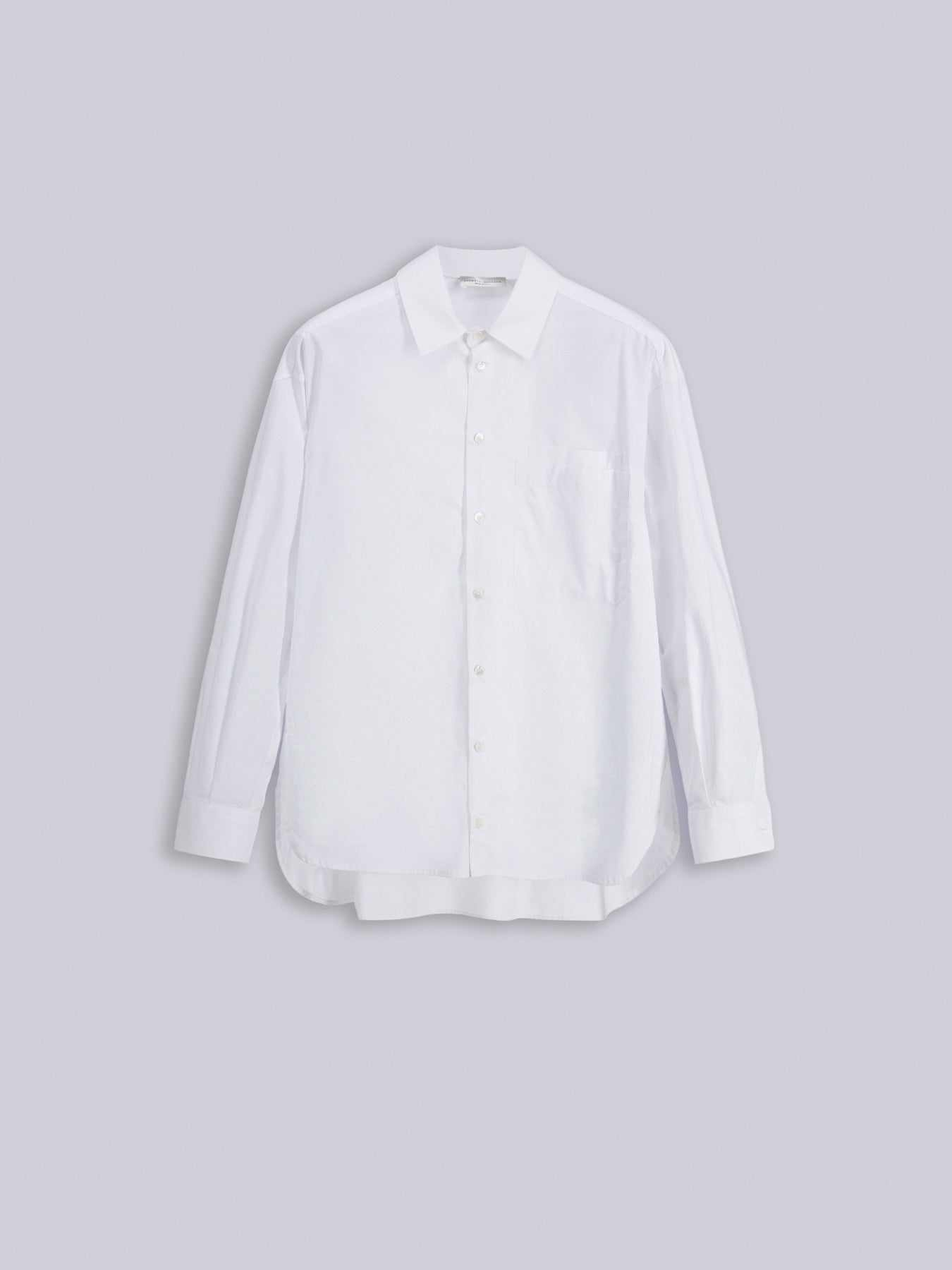 Oversized shirt with pocket