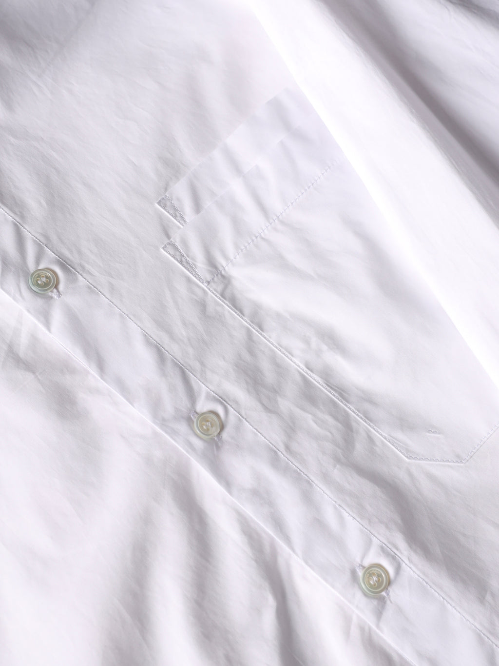 Oversized shirt with pocket