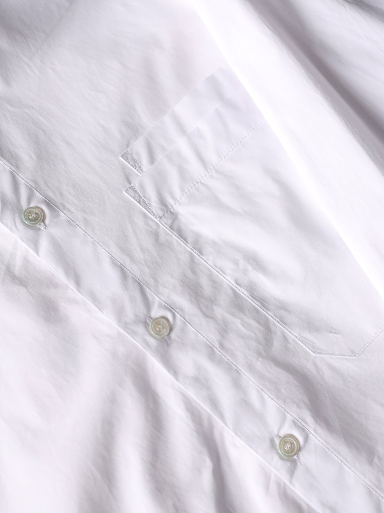 Oversized shirt with pocket