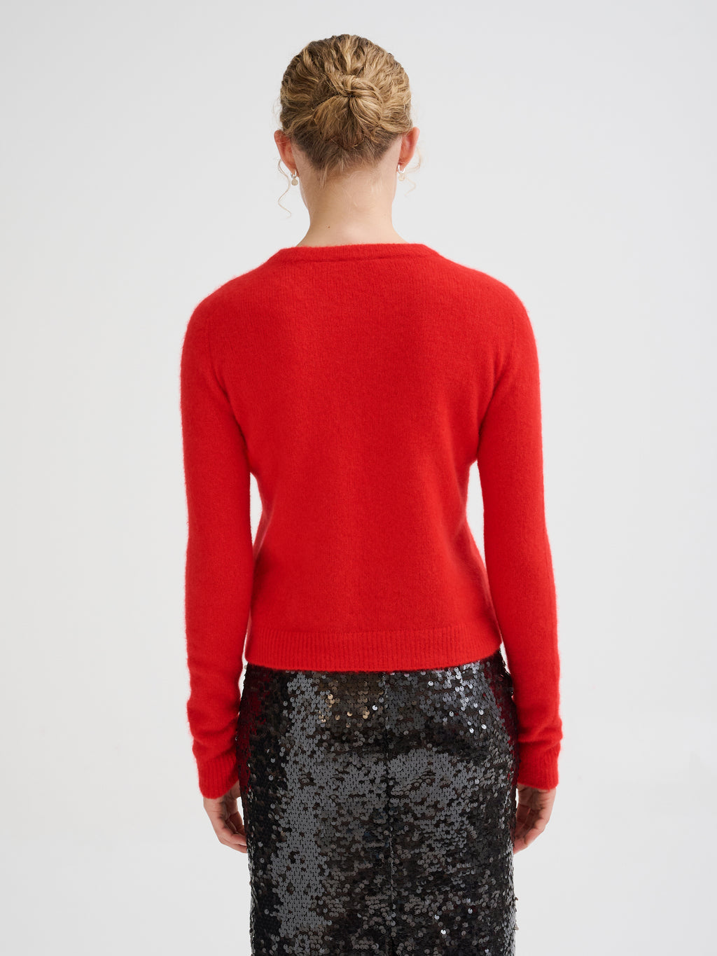 Cashmere and silk sweater