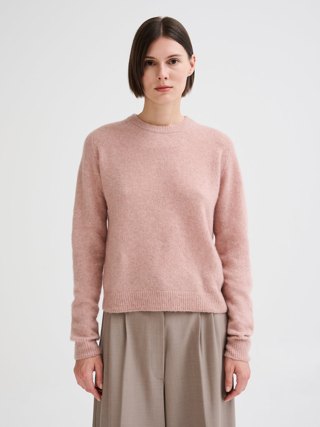 Cashmere and silk sweater