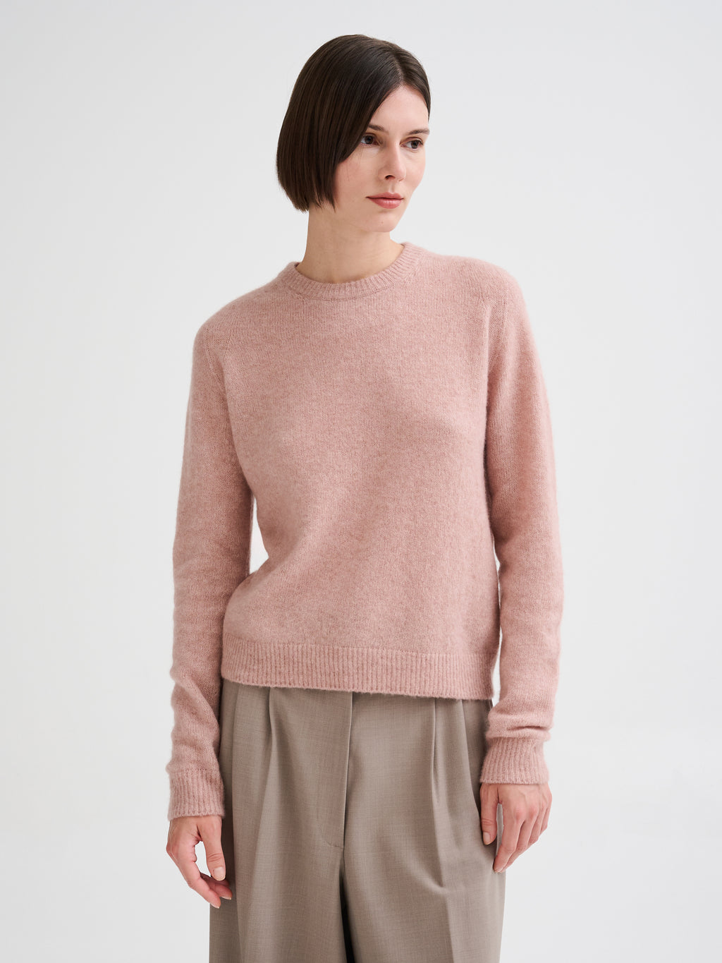 Cashmere and silk sweater