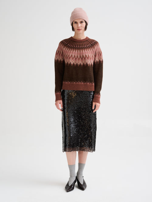 Cashmere and silk beanie