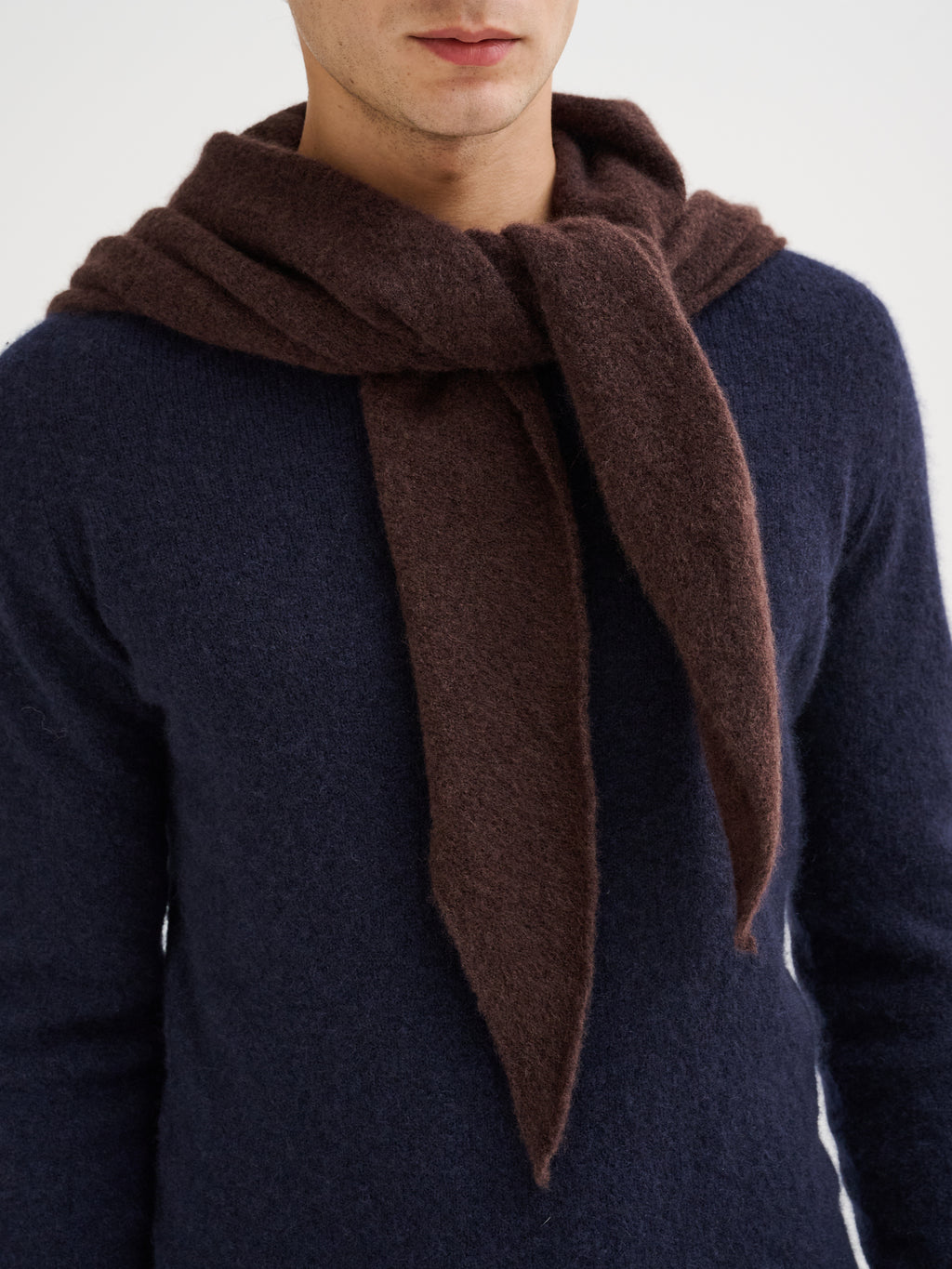 Cashmere and silk bandana