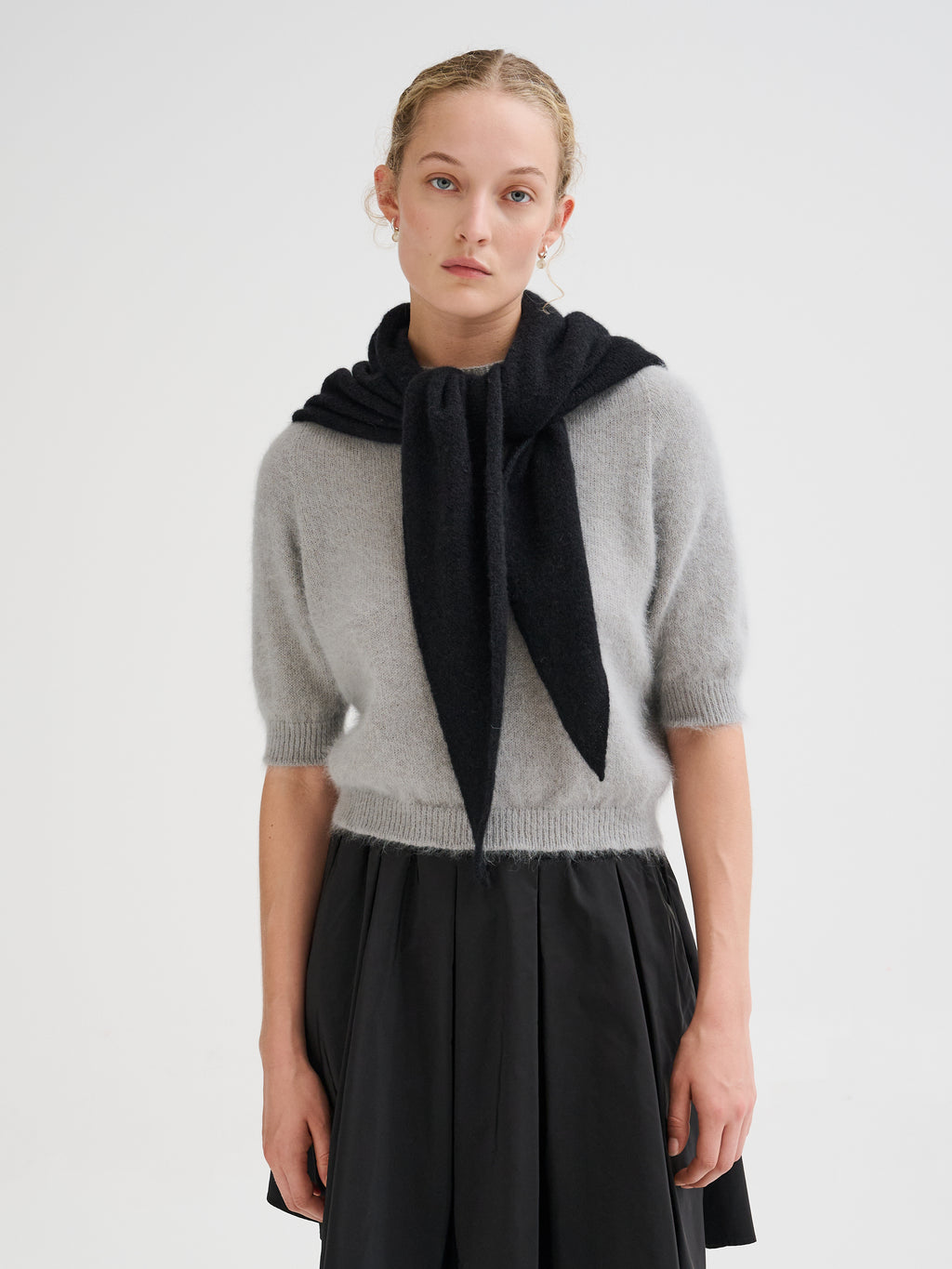 Cashmere and silk bandana
