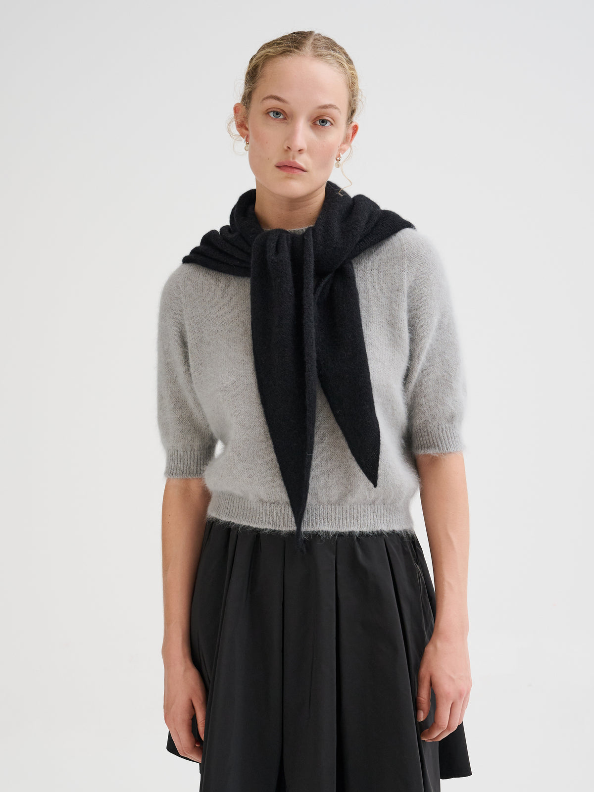 Cashmere and silk bandana