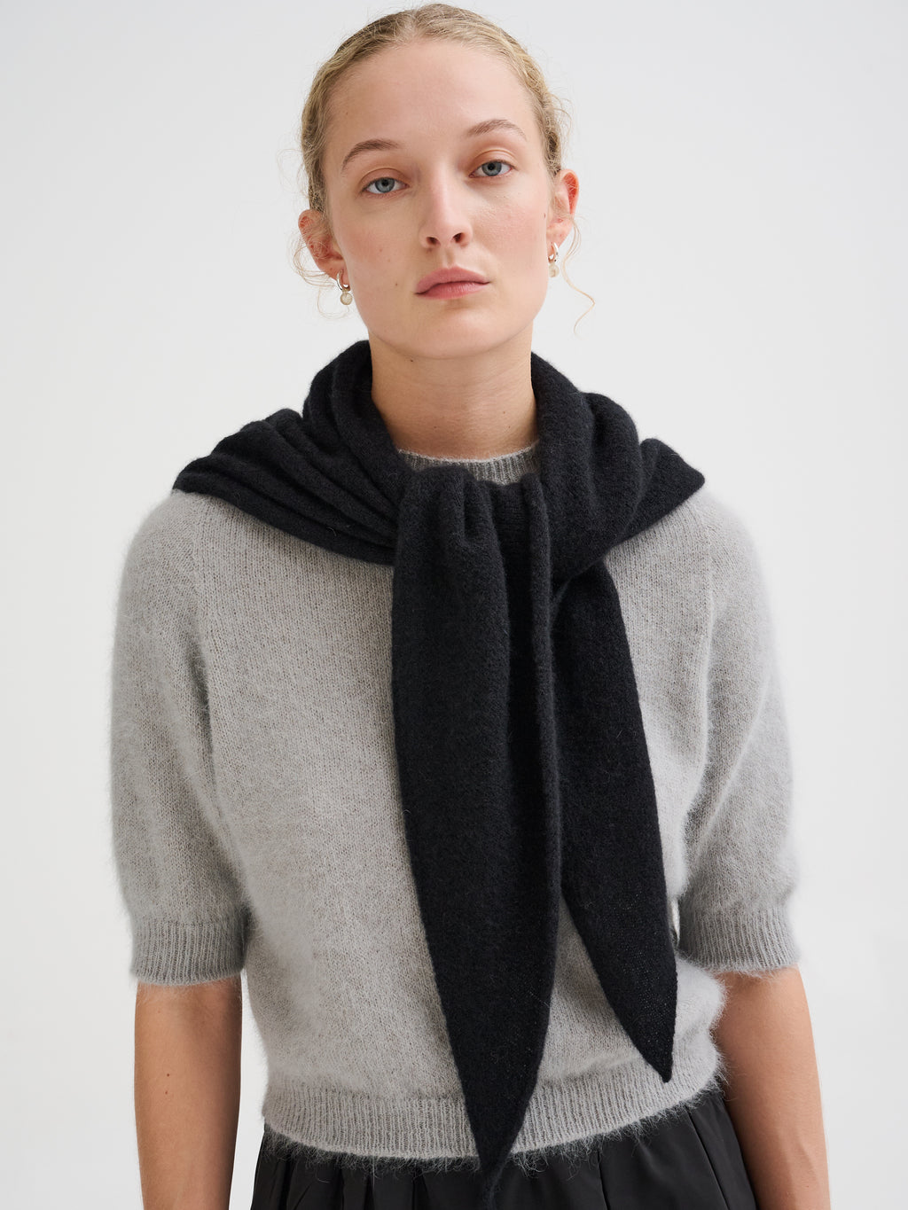 Cashmere and silk bandana